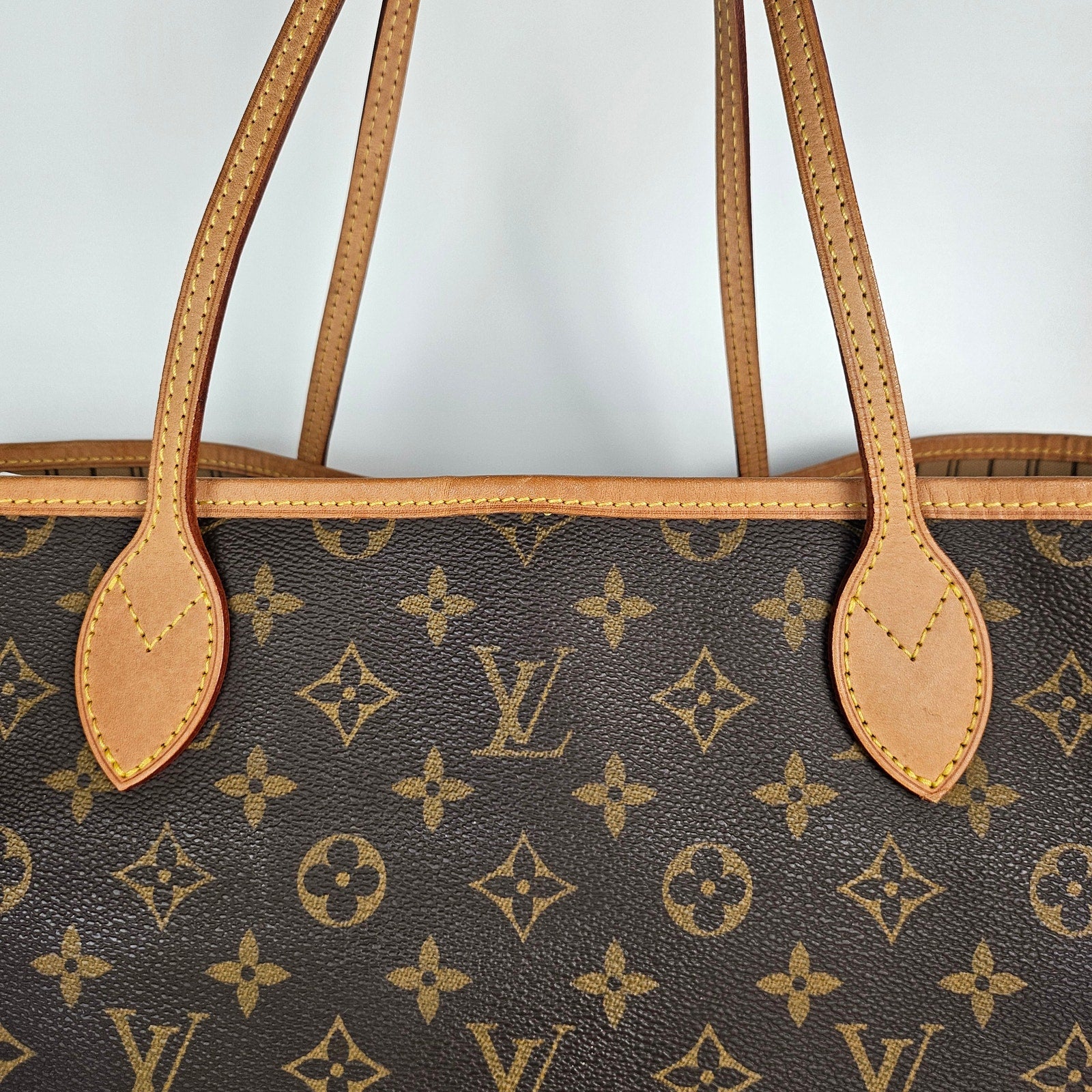 Louis Vuitton Monogram Neverfull Gm Brown Tote