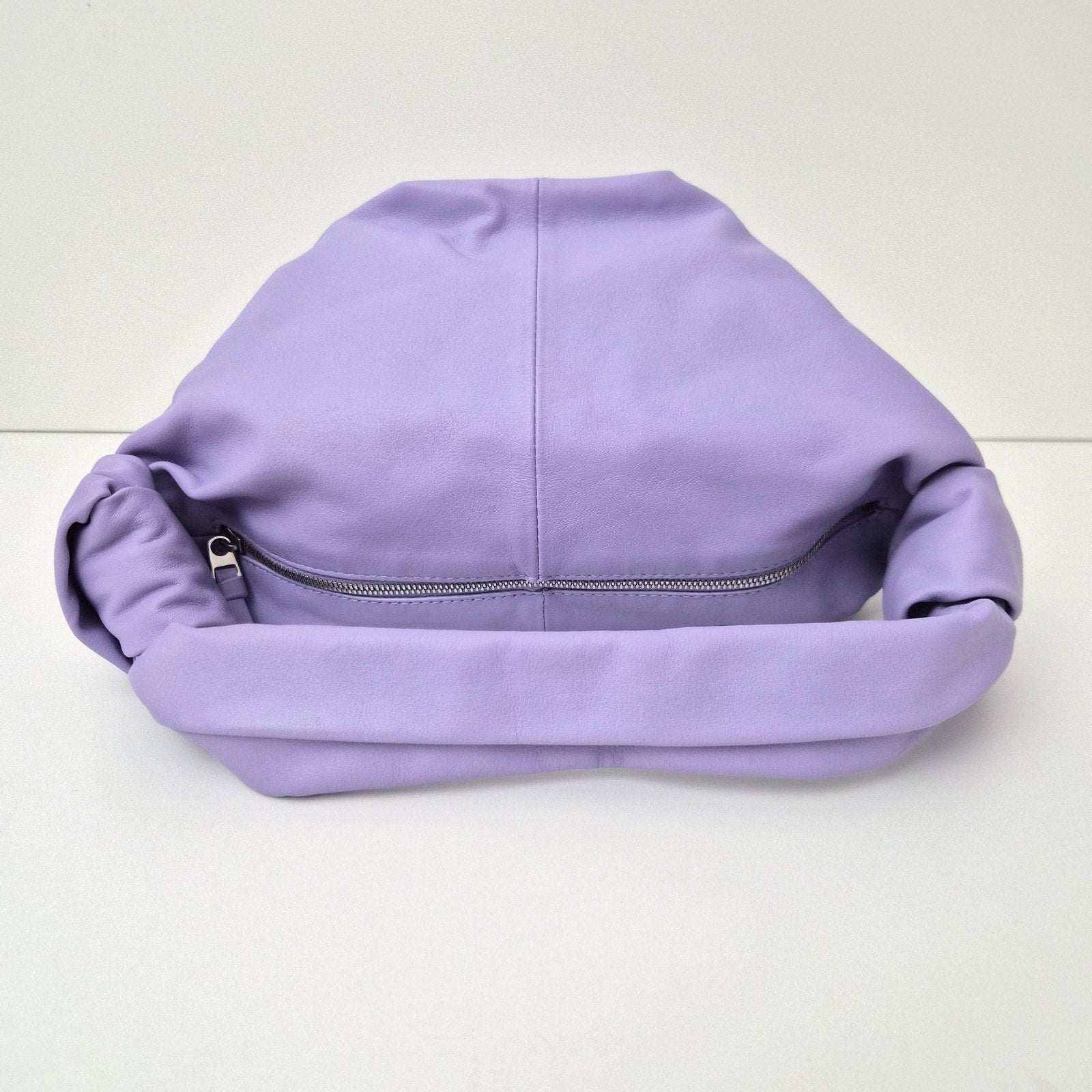 Bottega Veneta Nappa Mini Double Knot Bag Lilac Purple