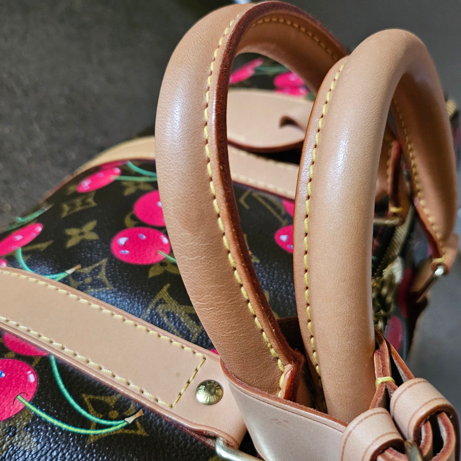 Louis Vuitton Monogram Cerises Cherry Keepall 45