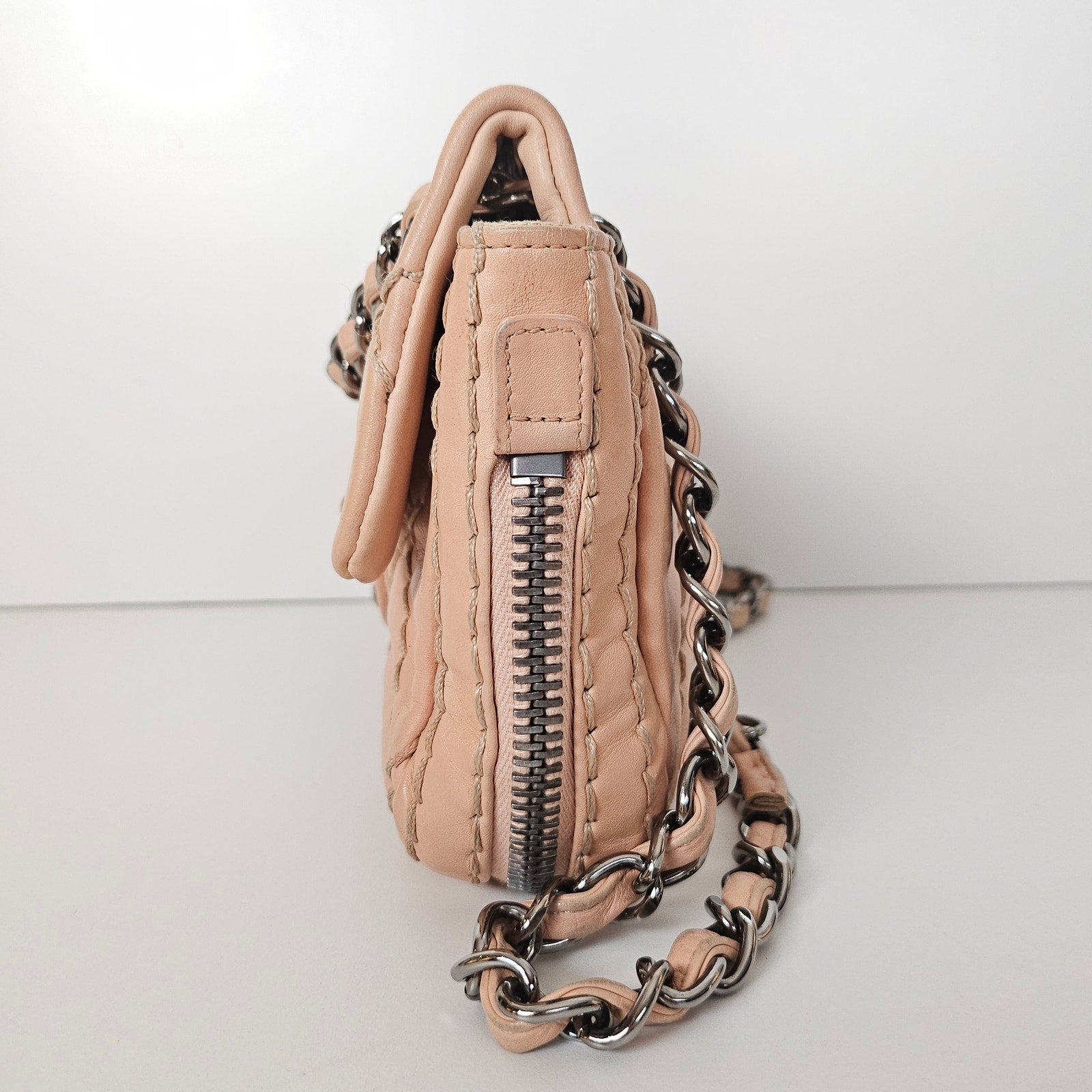 Chanel Ultimate Stitch Shoulder Bag Beige