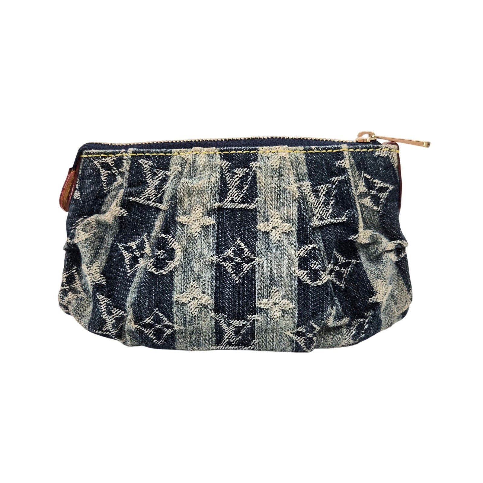 Louis Vuitton Denim Raye Trousse Cosmetic Pouch
