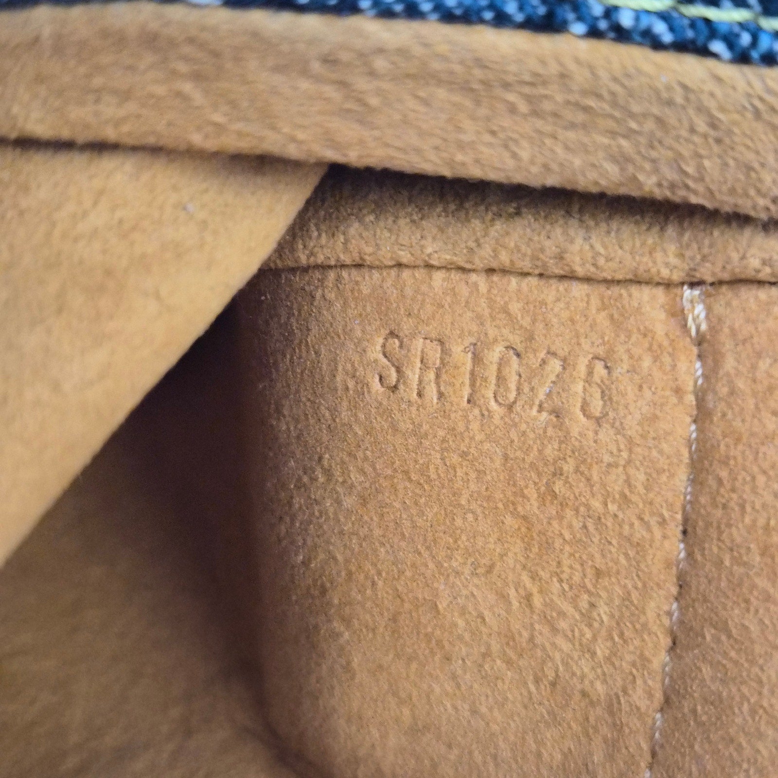 Louis Vuitton Blue Denim Raye Mini Pleaty Shoulder Bag