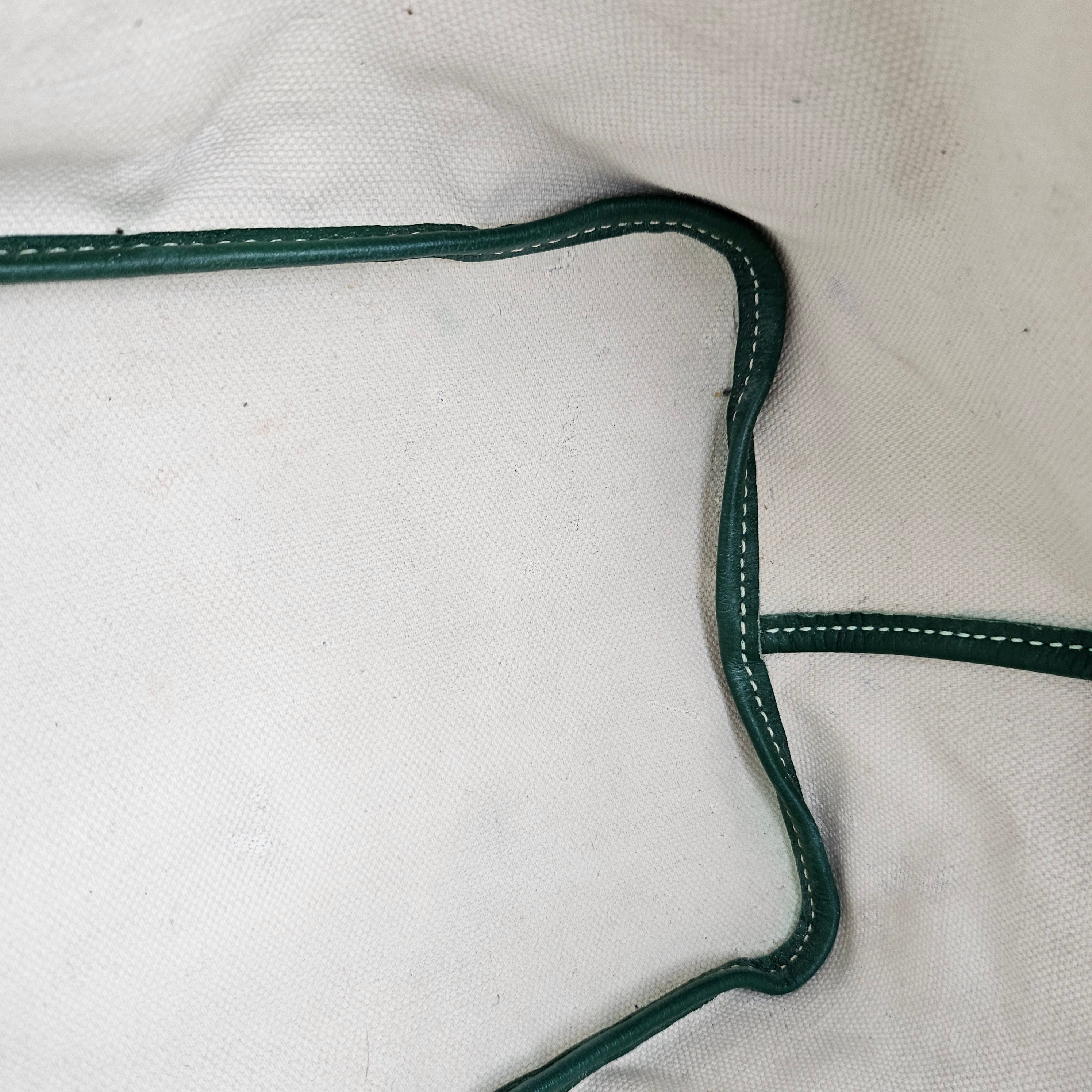 Goyard Goyardine Saint Louis PM Tote Green