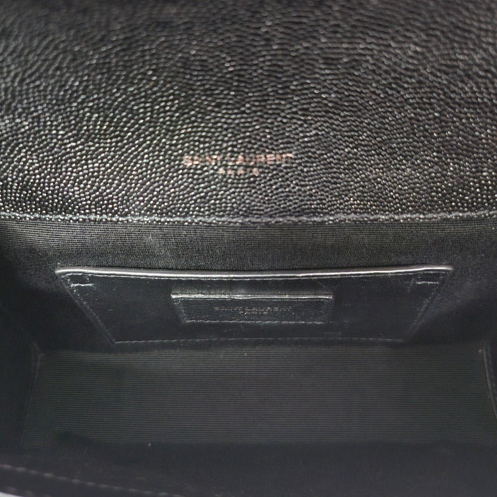 Saint Laurent Small So Black Triquit Envelope Bag