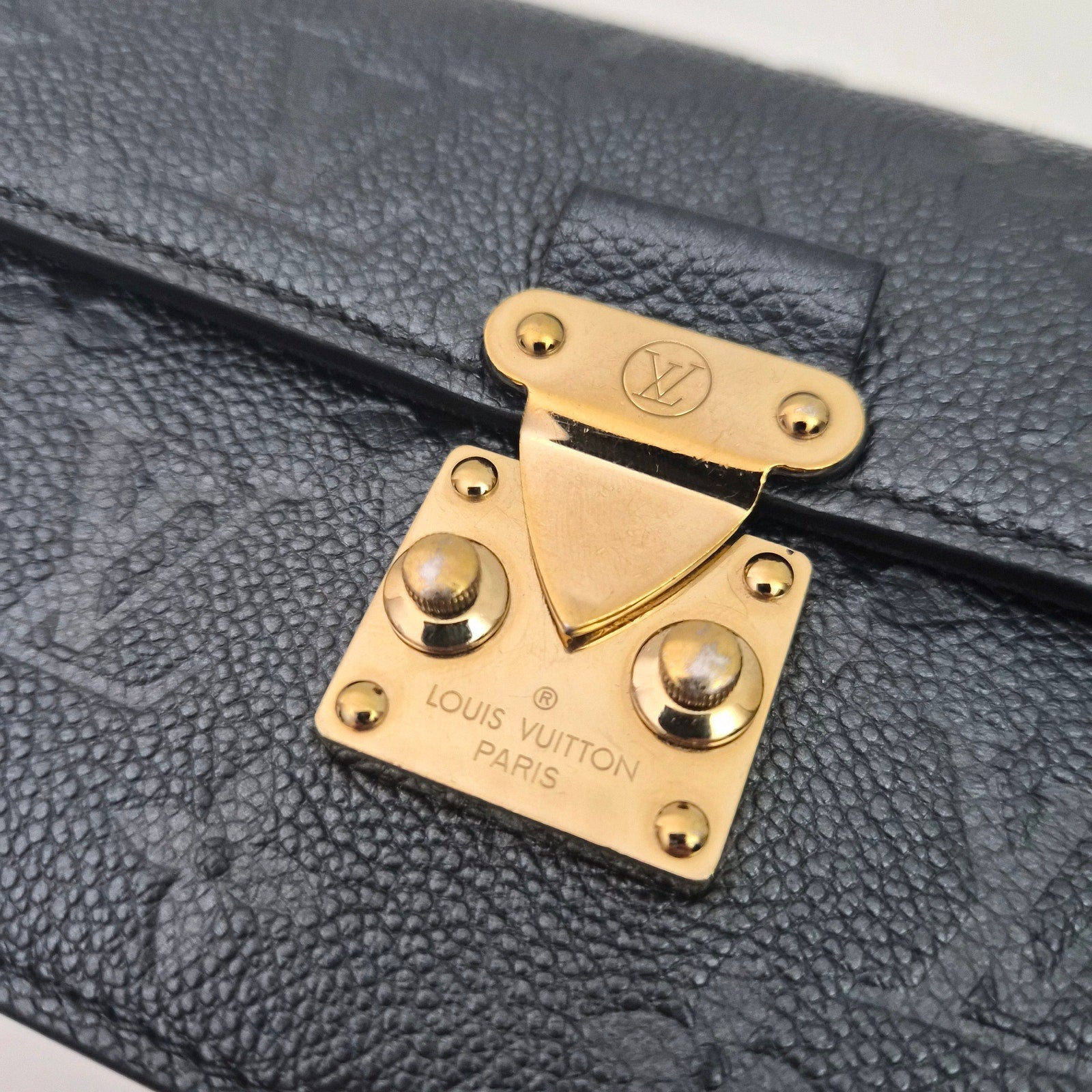 Louis Vuitton Monogram Metallic Metis Wallet on Chain