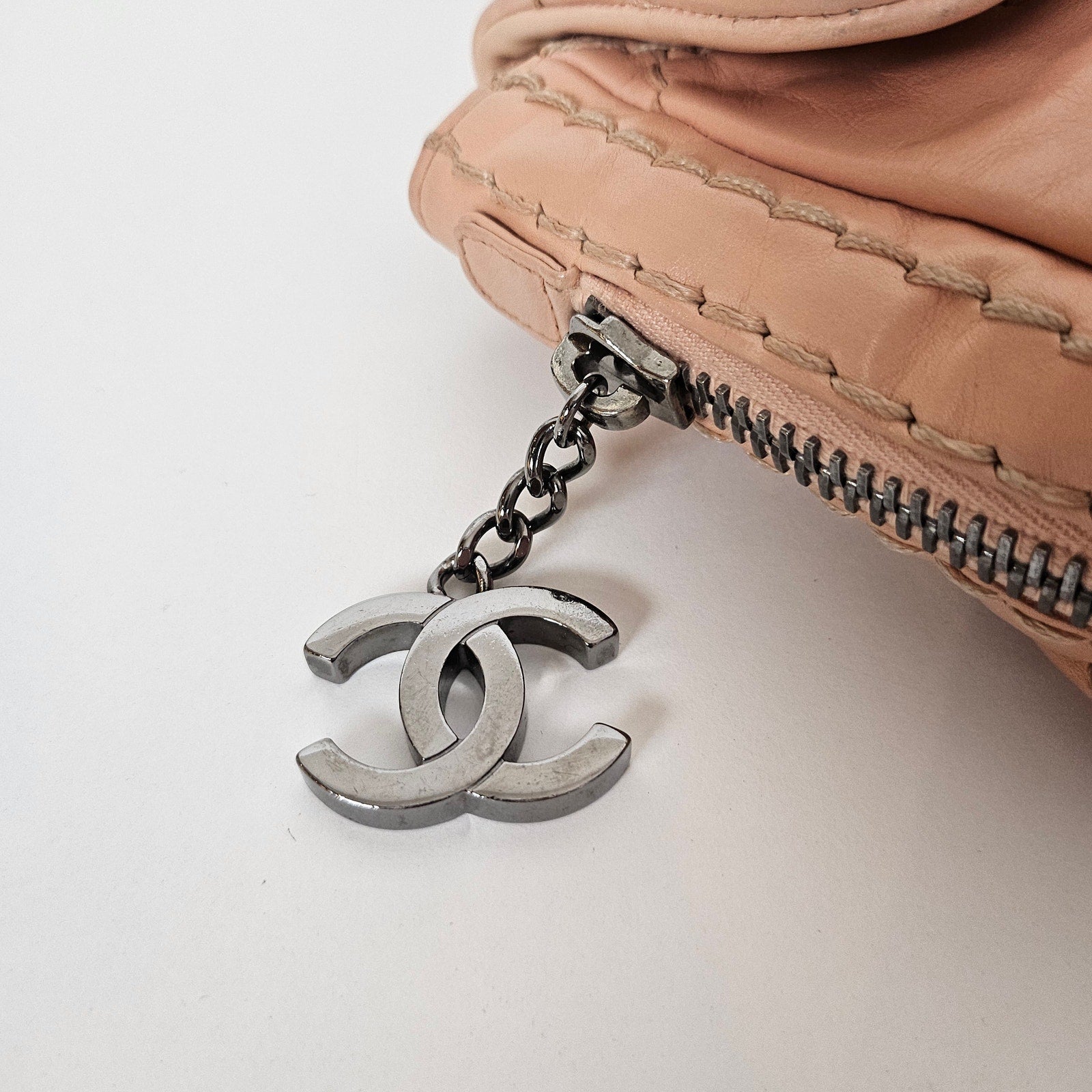 Chanel Ultimate Stitch Shoulder Bag Beige