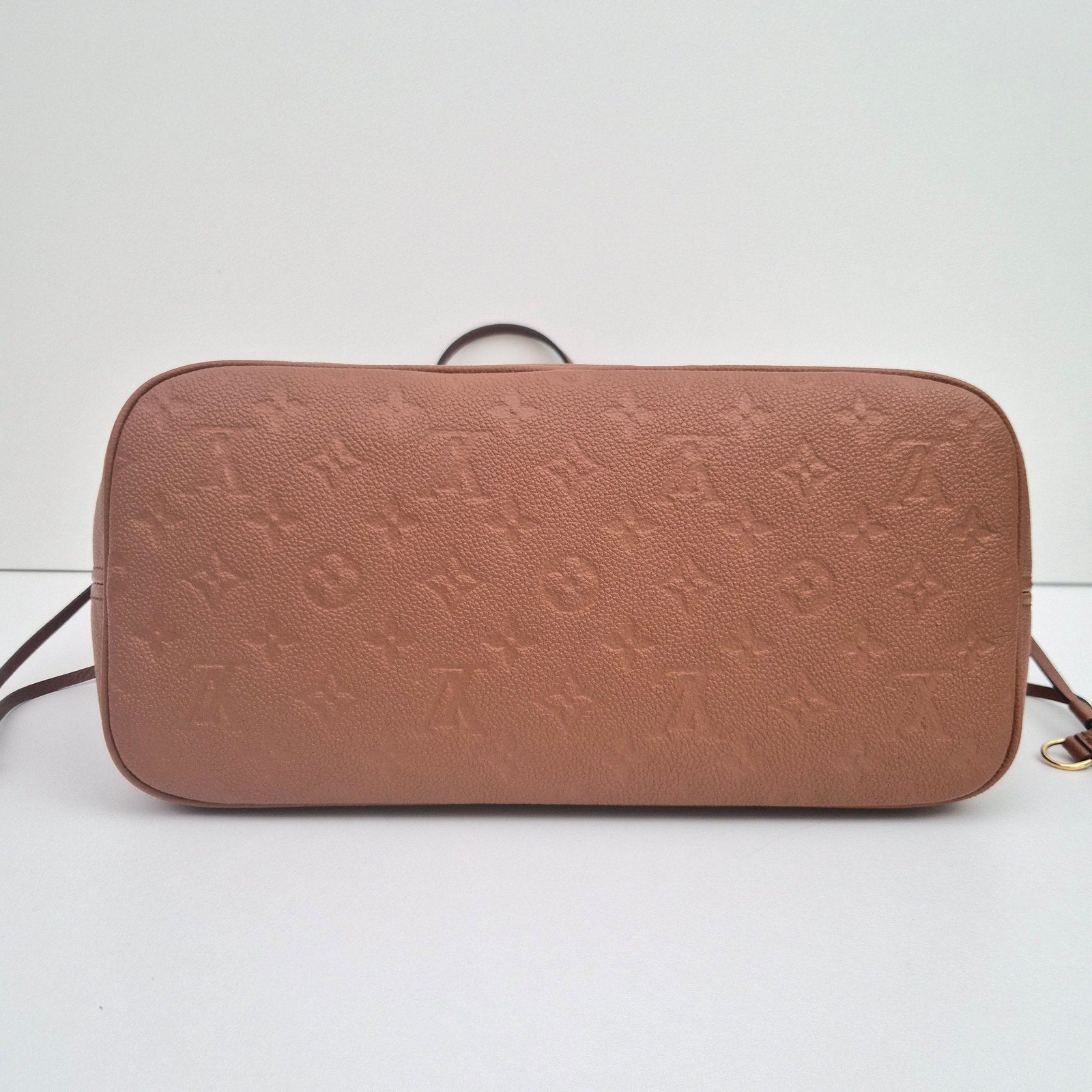 Louis Vuitton Empreinte Monogram Giant Neverfull MM Cognac Tote