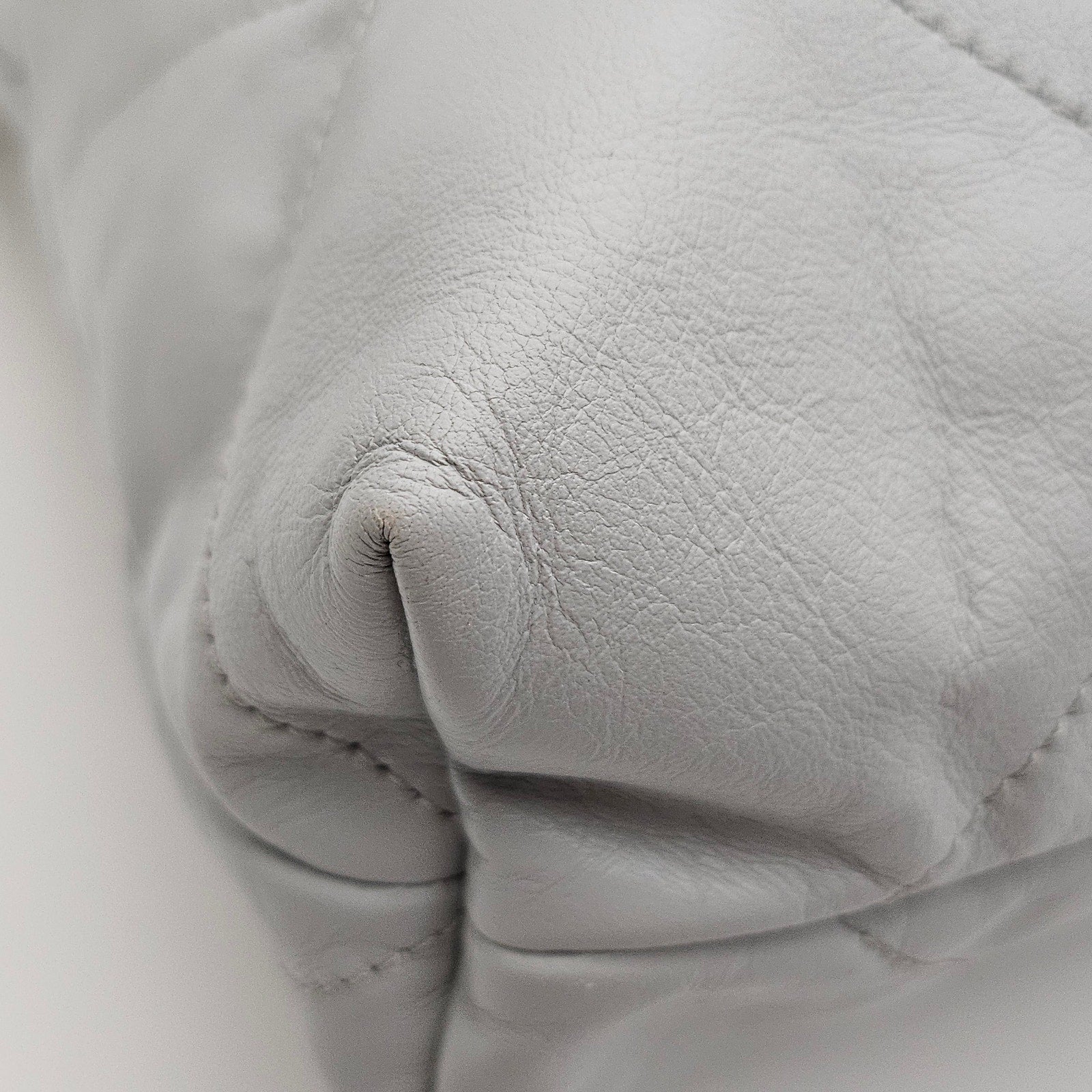 Chanel Pale Blue Quilted Medium 22 Hobo Bag