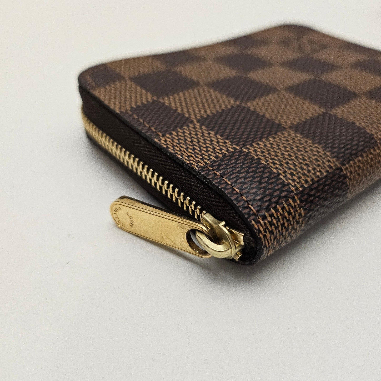 Louis Vuitton Damier Ebene Zippy Coin Purse