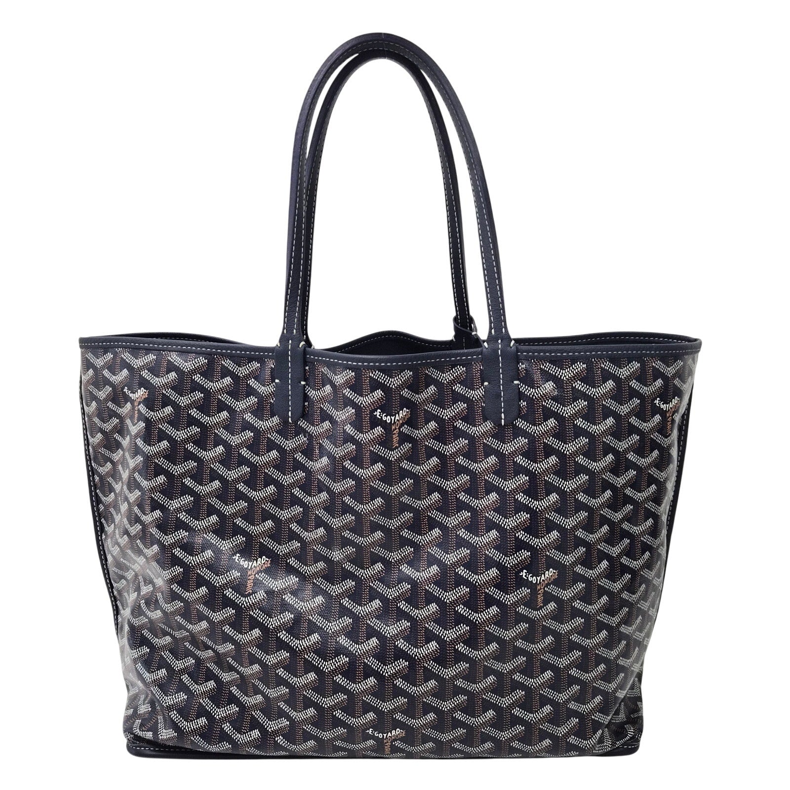 Goyard Reversible Anjou PM Tote Navy