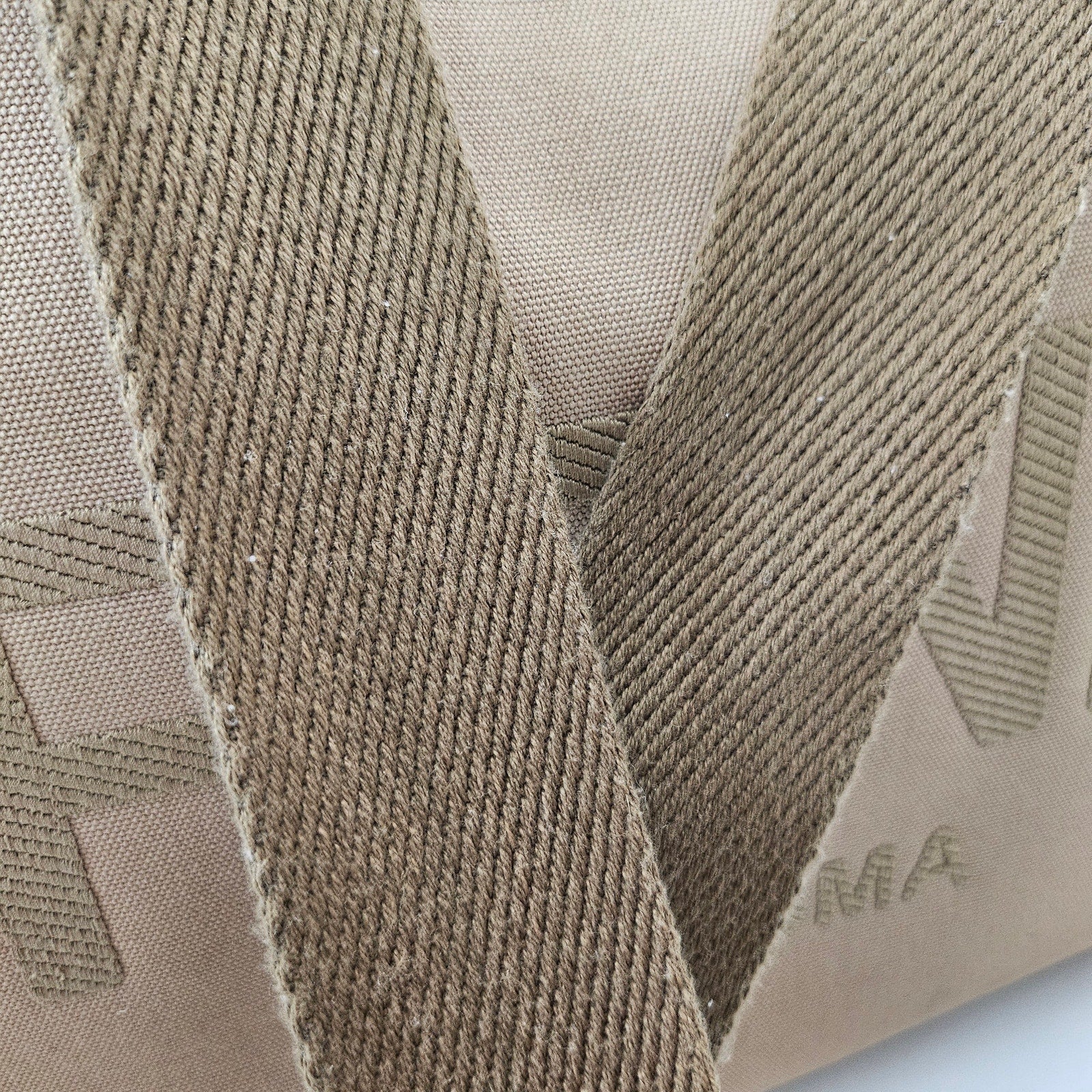 Fendi Canvas Medium Fendi Sunshine Shopper Tote Beige