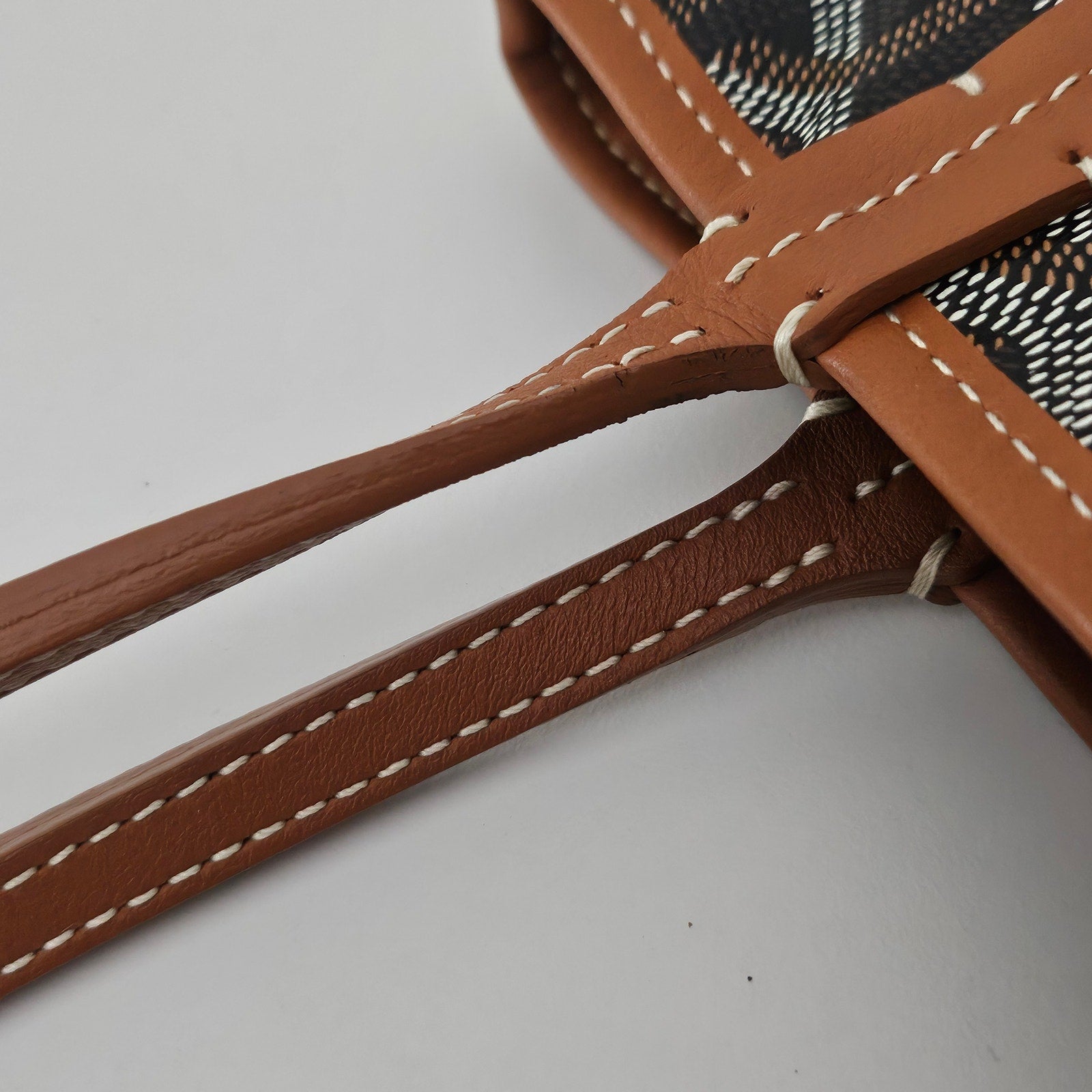 Goyard Mini Anjou Black Gold Handbag