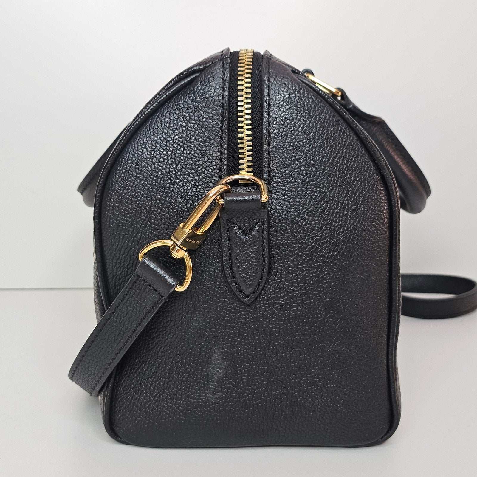 Louis Vuitton Speedy 25 Bandouliere Giant Monogram Empreinte Leather