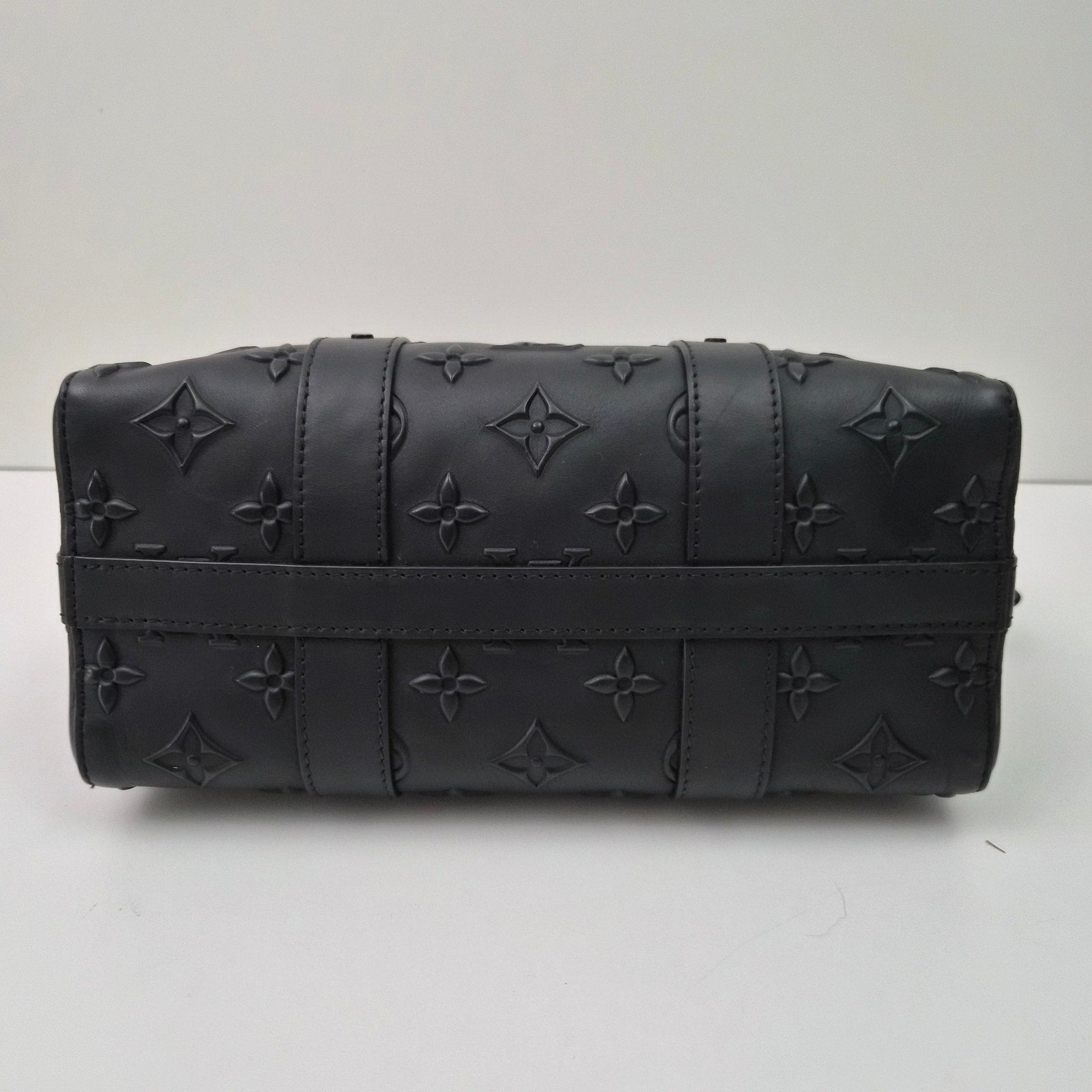 Louis Vuitton Monogram Seal City Keepall Black