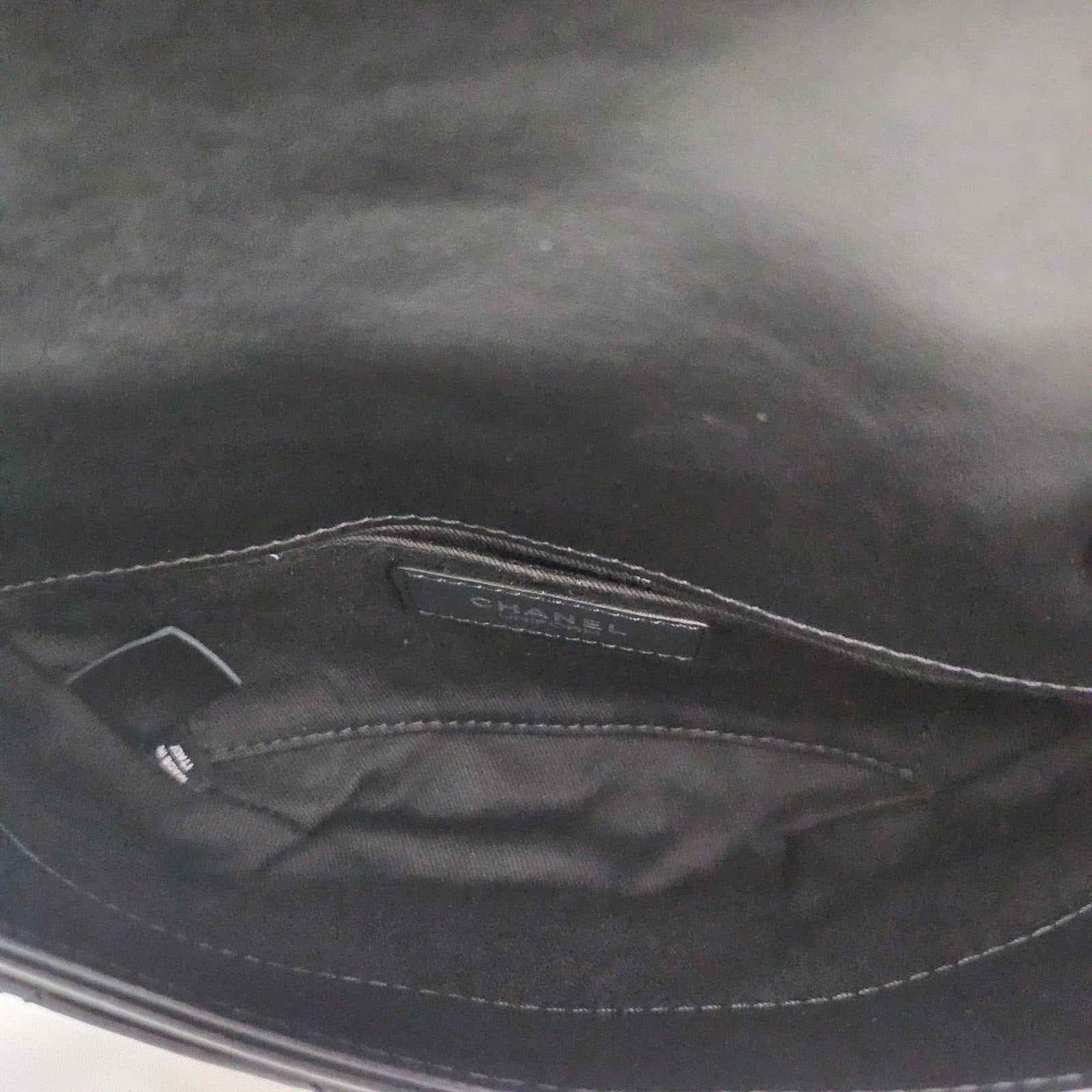 Chanel Quilted Uniform Leather CC Belt Bum Bag Black