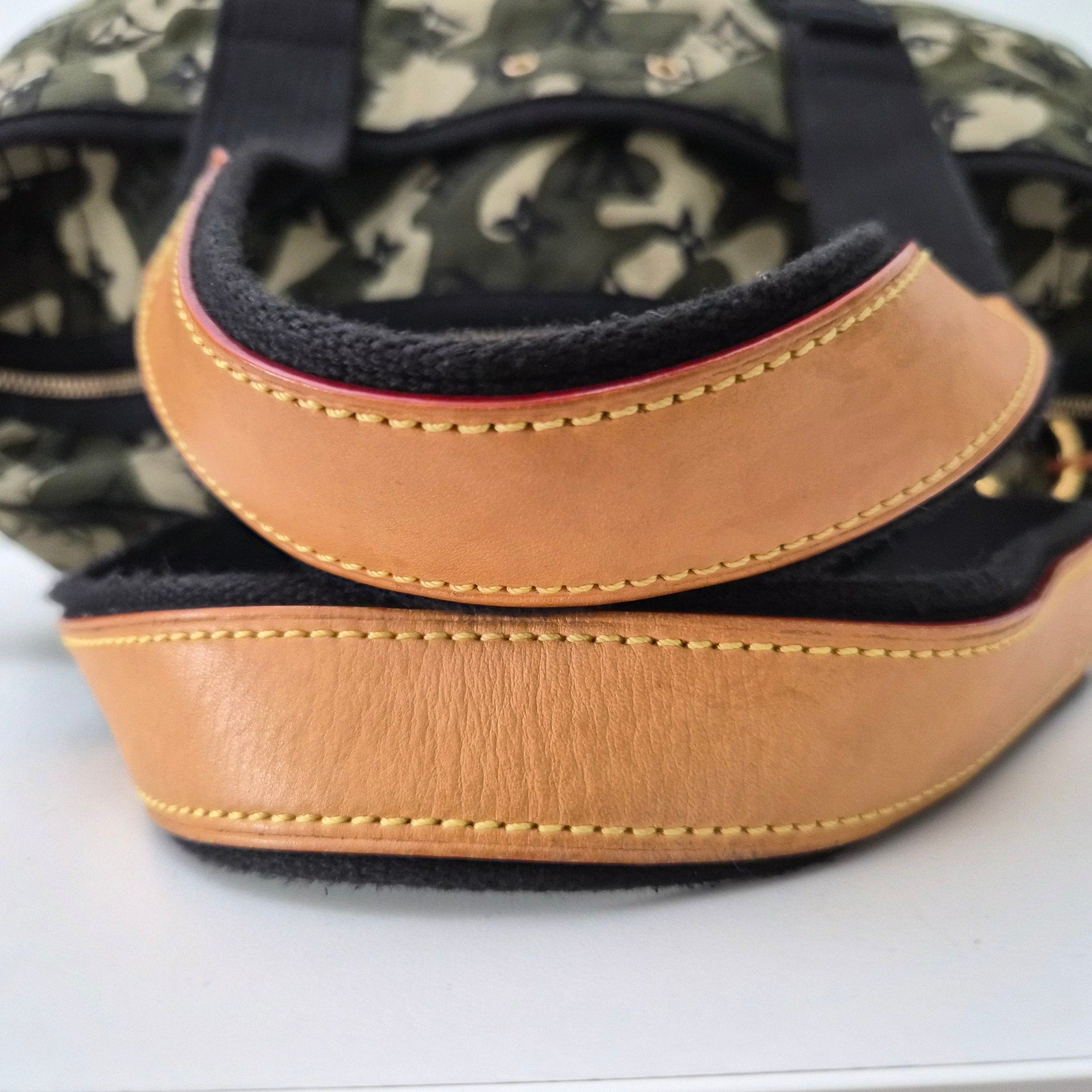 Louis Vuitton Takashi Murakami Green Monogramouflage Treillis Canvas