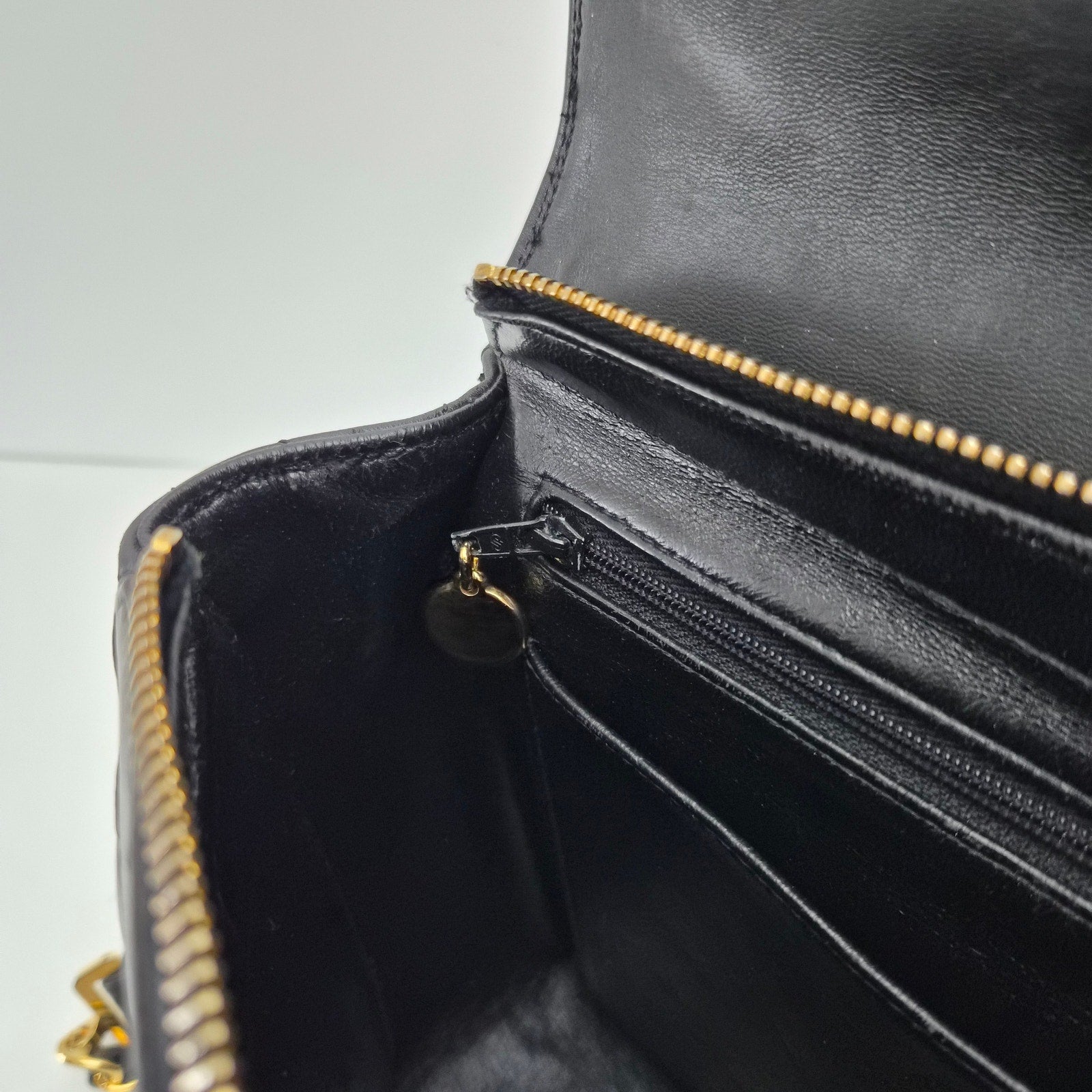 Chanel Black Lambskin Vintage Backpack Oversized CC GHW 24k plated
