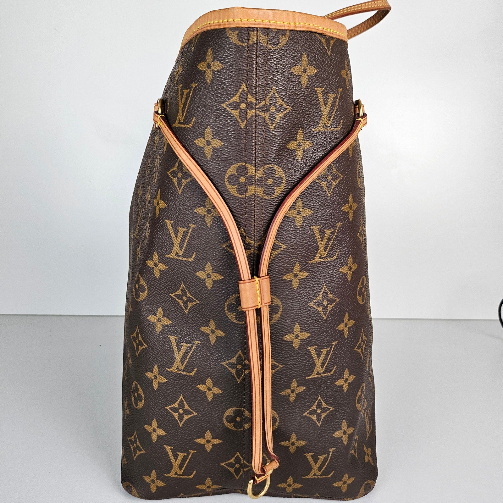 Louis Vuitton Monogram Neverfull Gm Brown Tote