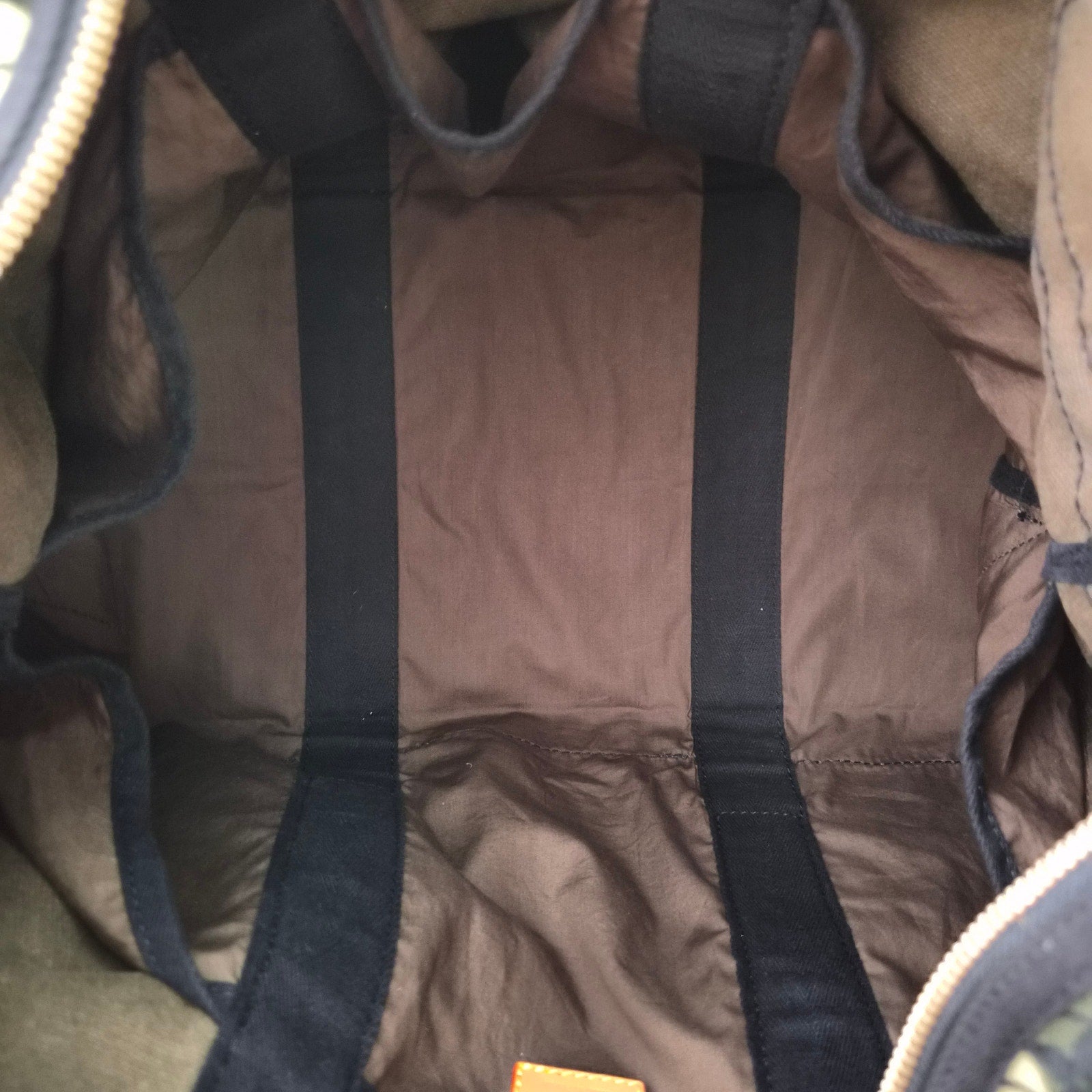 Louis Vuitton Takashi Murakami Green Monogramouflage Treillis Canvas