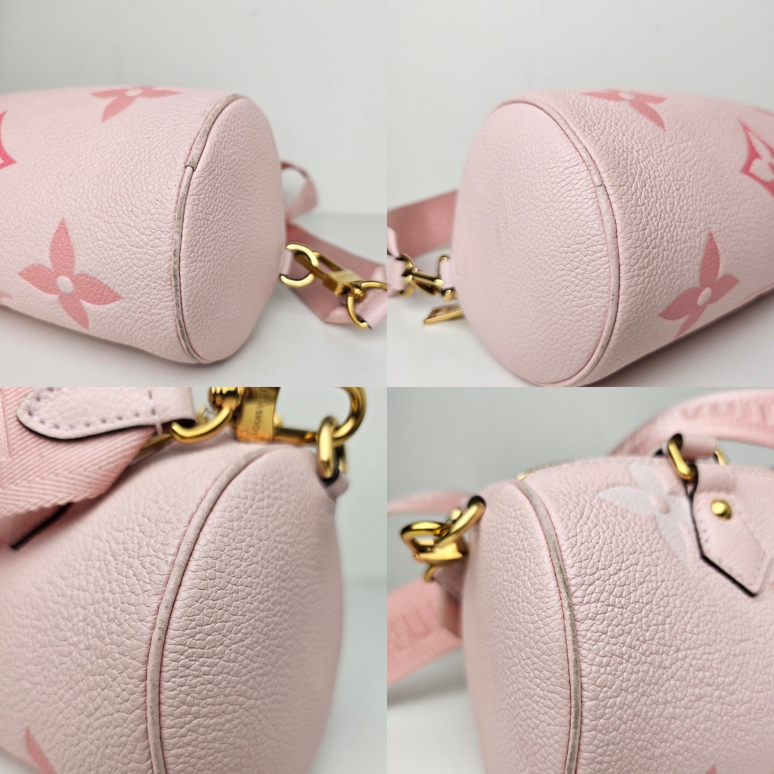 Louis Vuitton Empreinte Monogram Giant By The Pool Papillon BB Pink