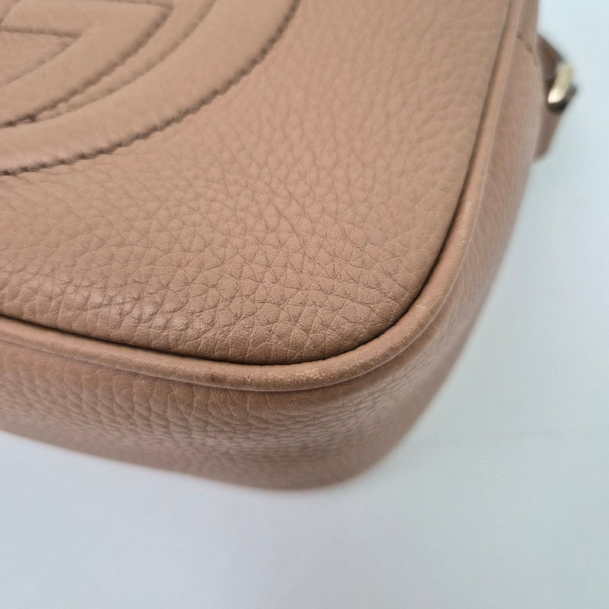 Gucci GG Tan Disco Crossbody Bag