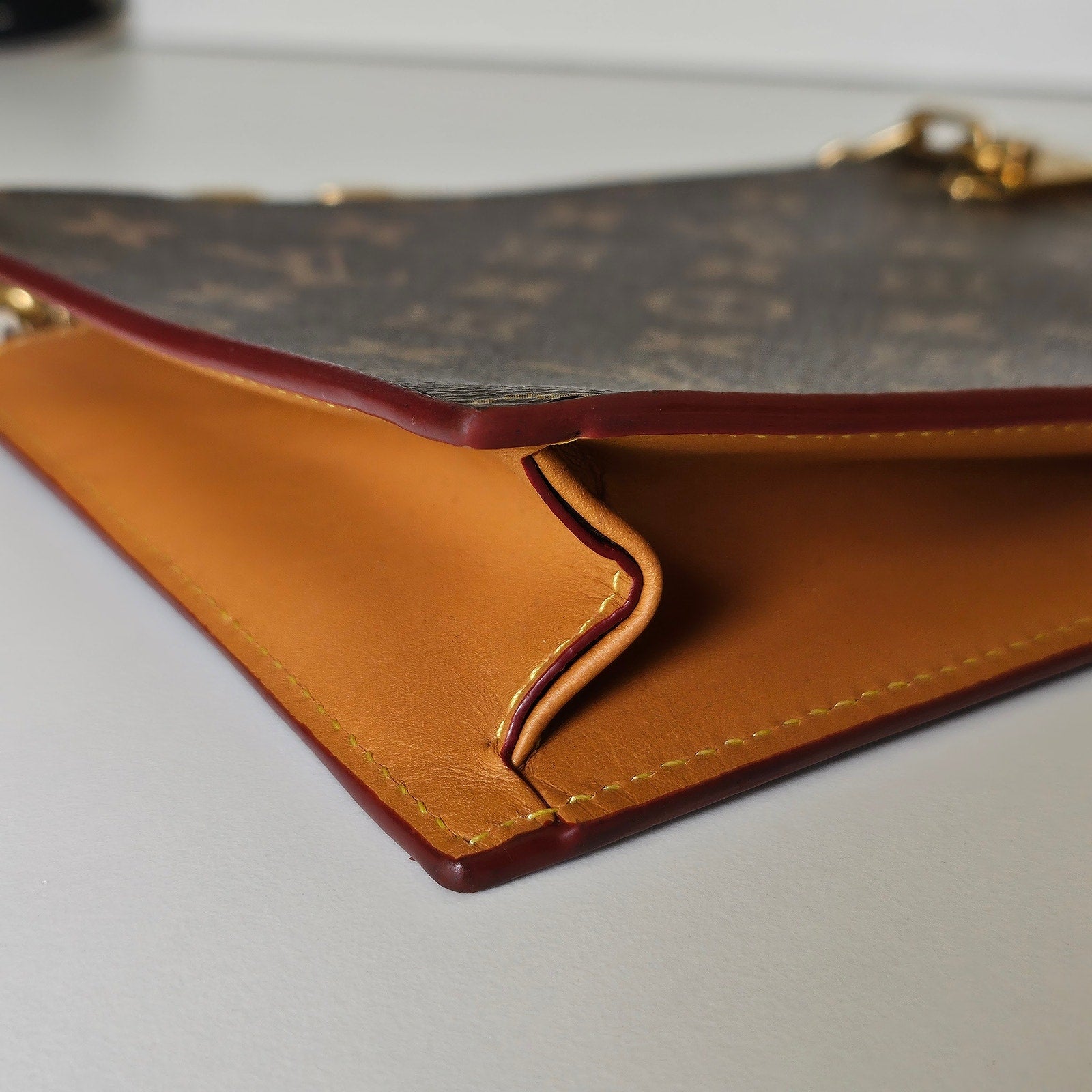 Louis Vuitton Legacy Chain Clutch Monogram Canvas