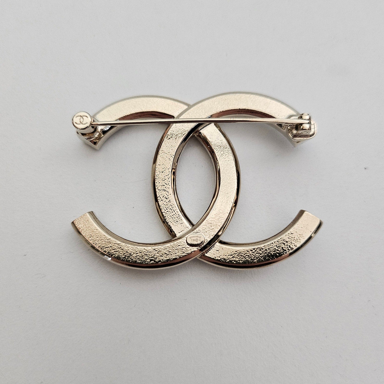 Chanel 2025 Crystal CC Brooch