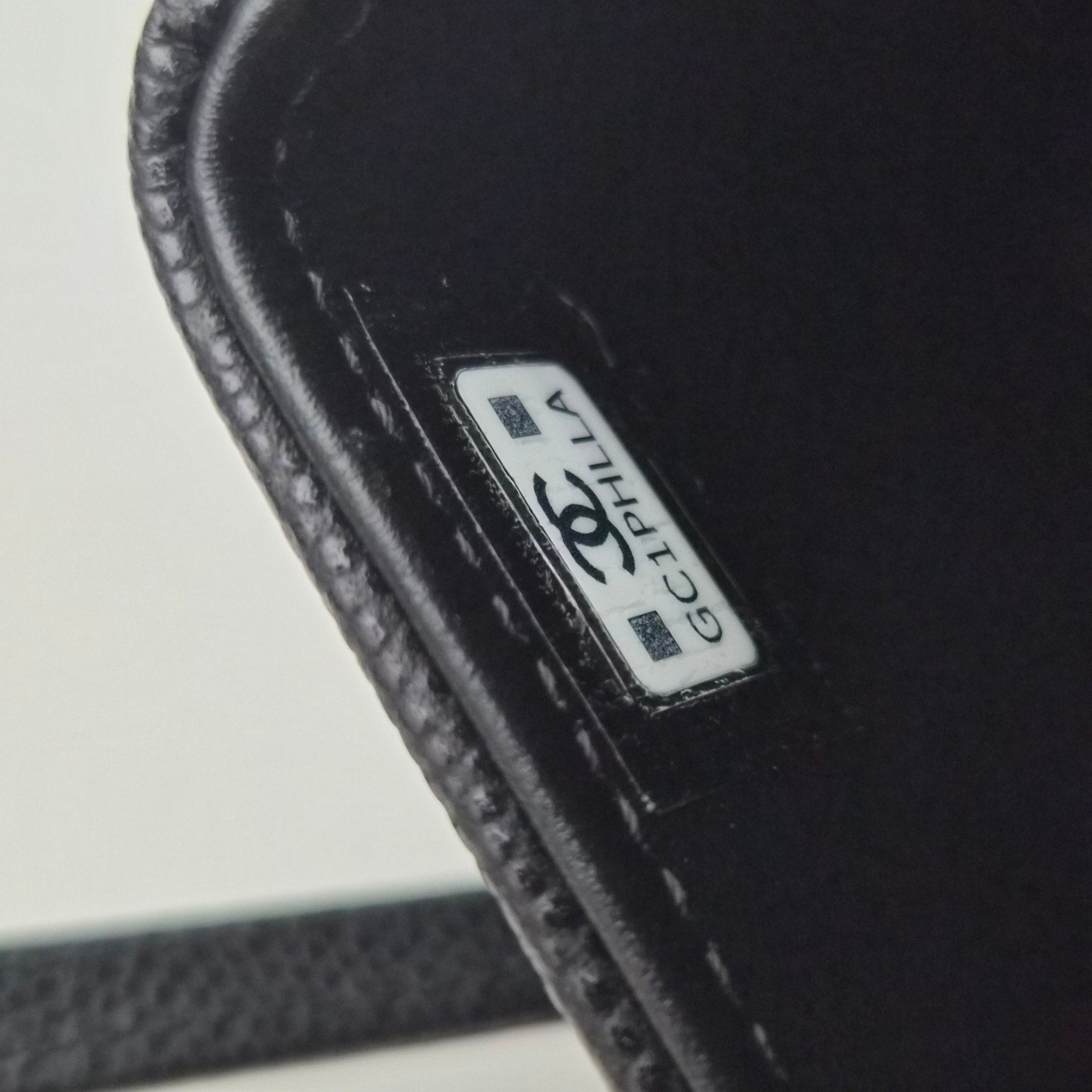 Chanel Shiny Caviar Mini Preppy Coco Shoulder Bag Black