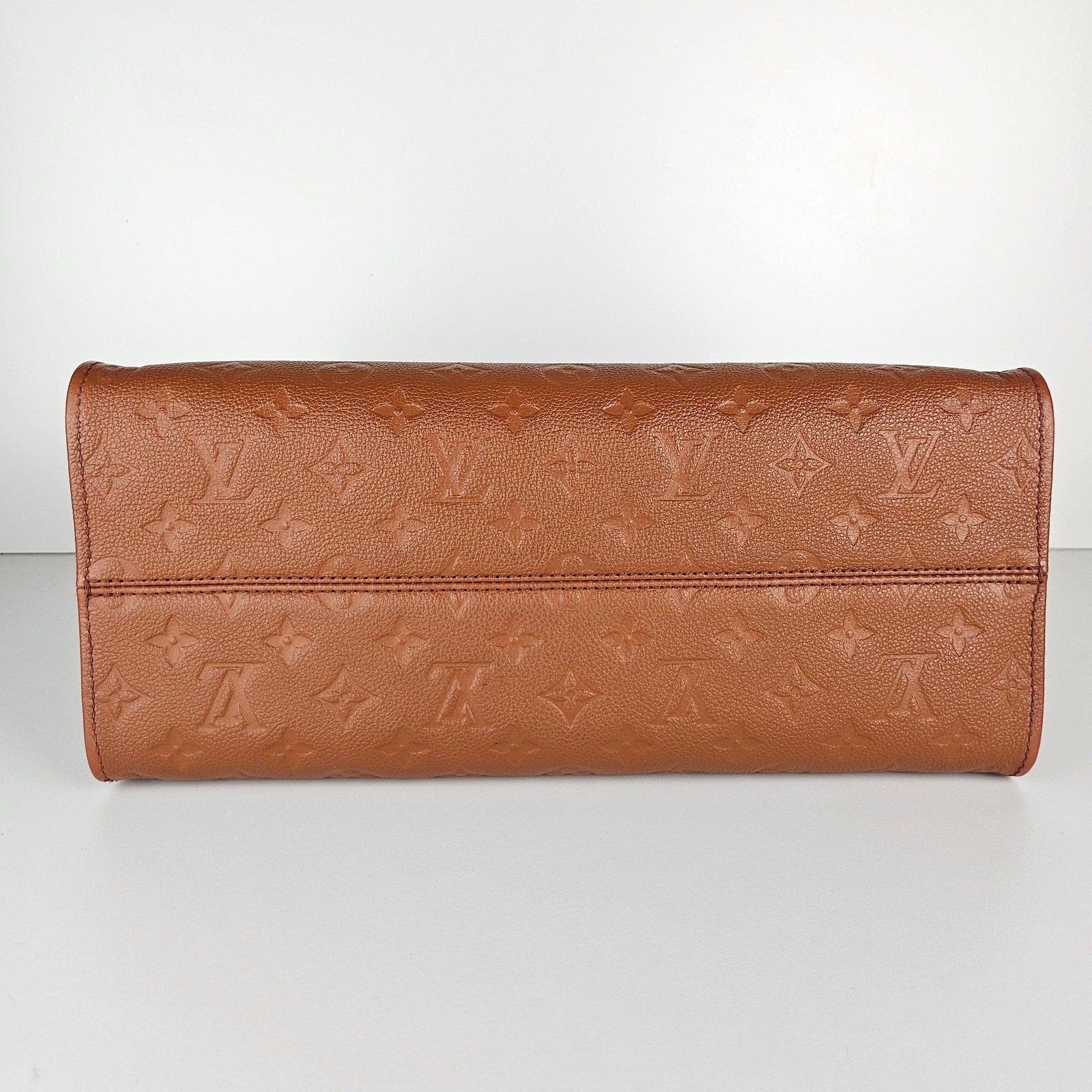 Louis Vuitton Empreinte Monogram Onthego MM Cognac Tote