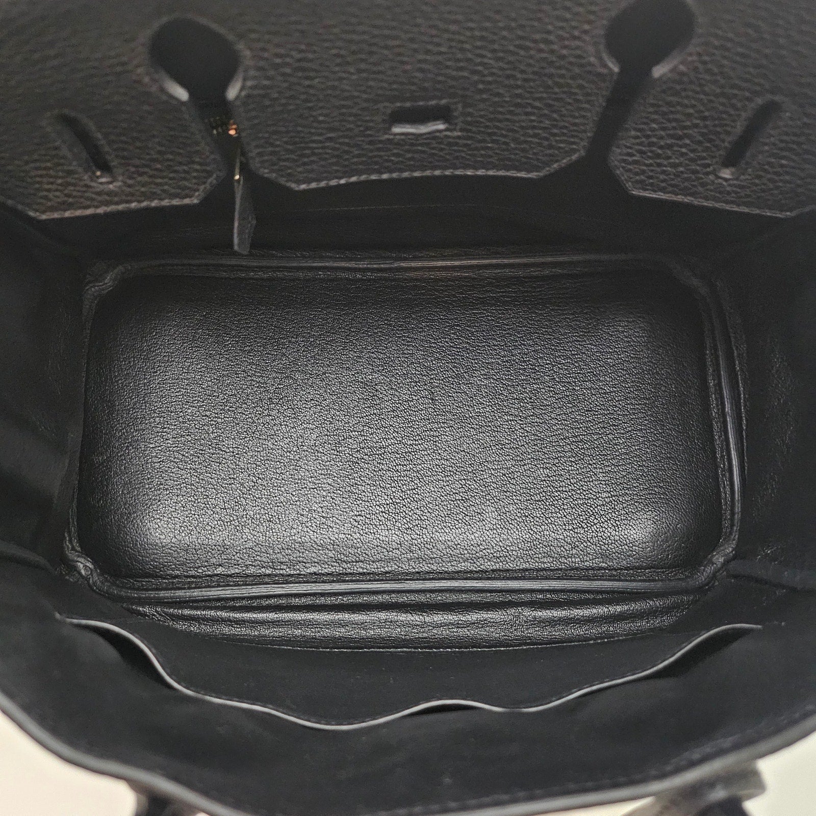 Hermes Birkin 30 Togo Leather Noir Black Gold Hardware