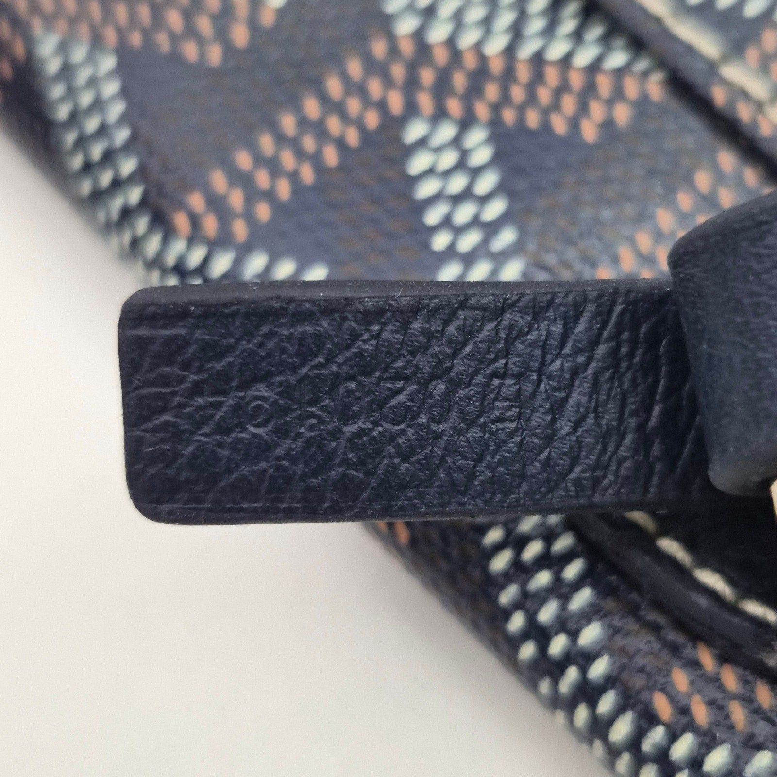 Goyard Goyardine Saint Louis PM Tote Navy