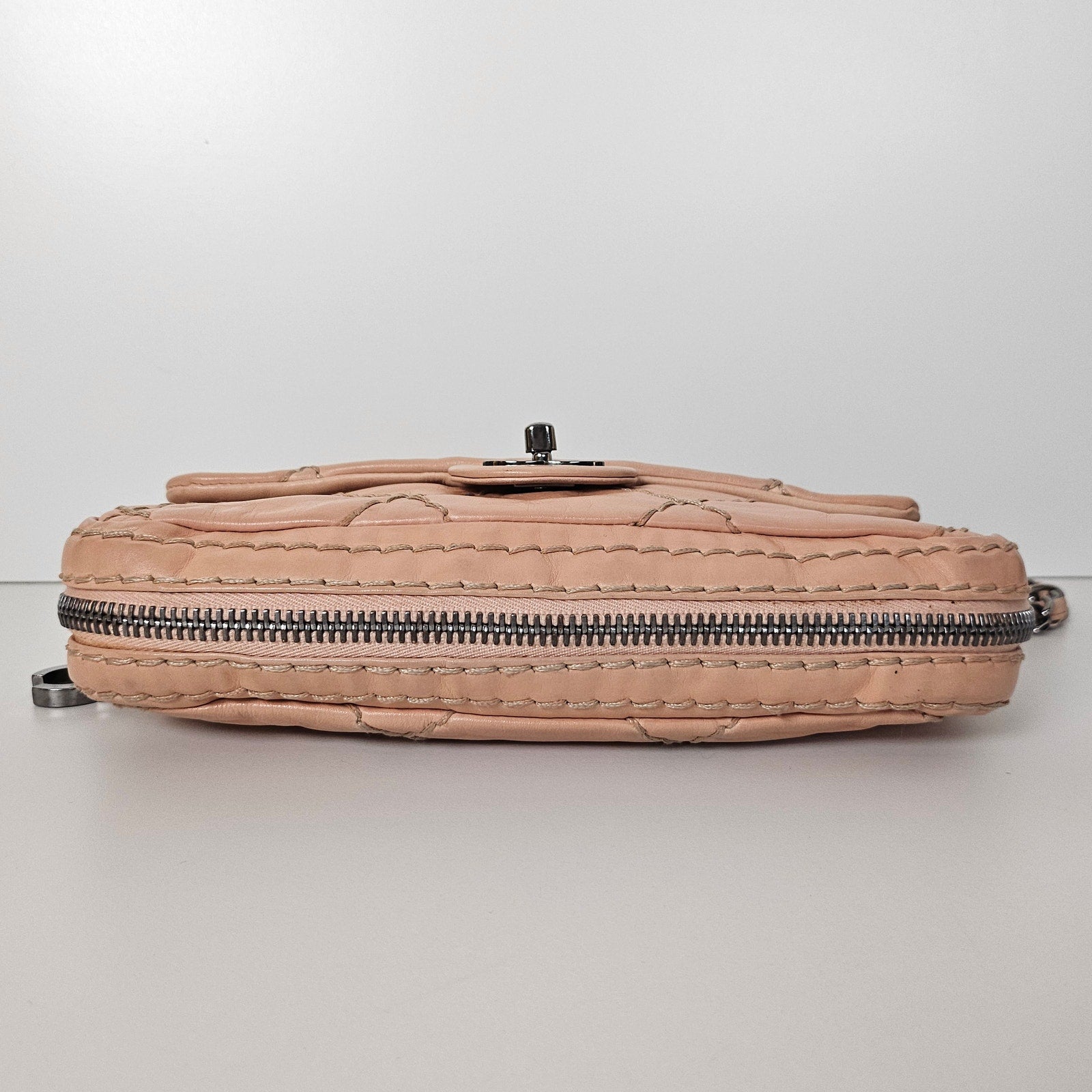Chanel Ultimate Stitch Shoulder Bag Beige