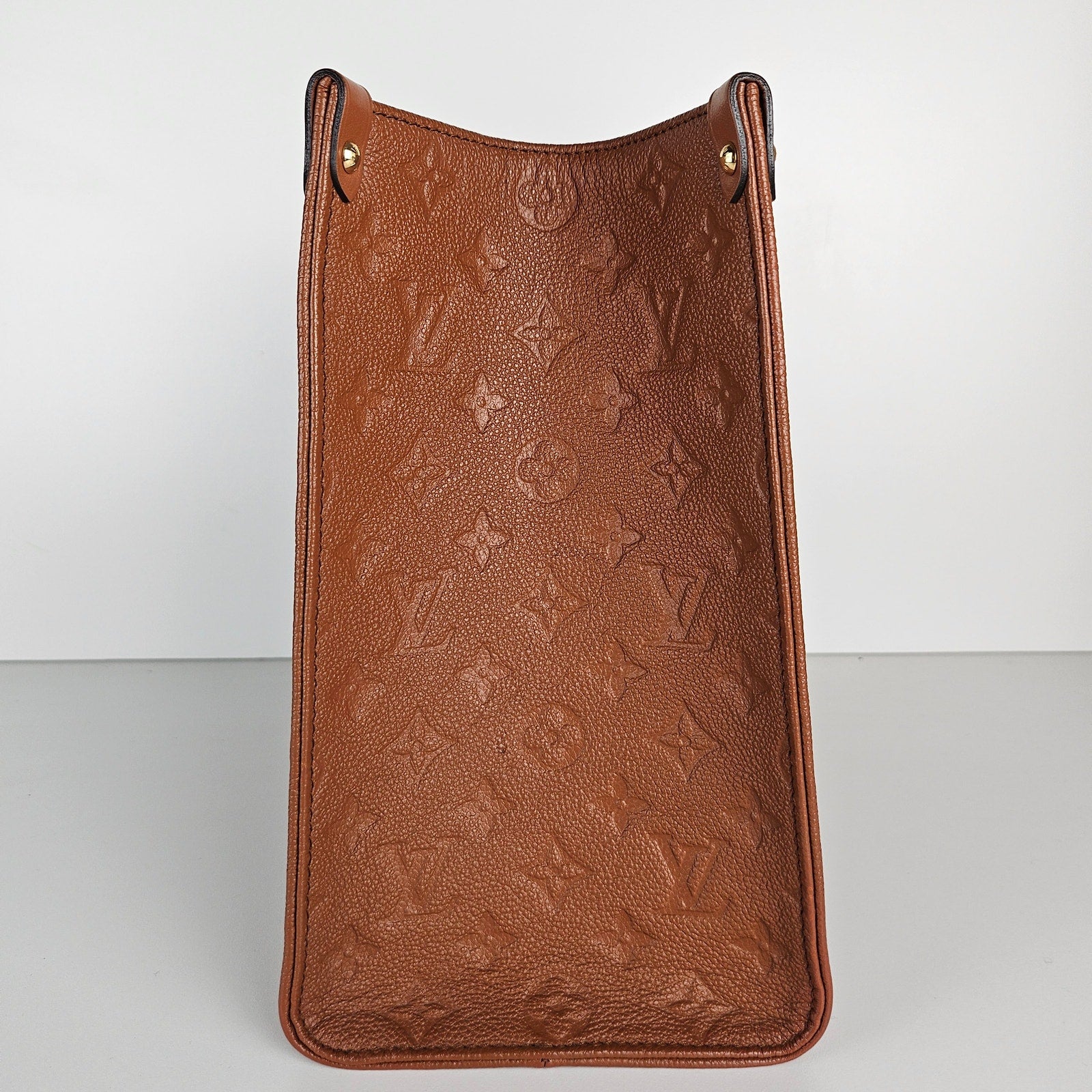 Louis Vuitton Empreinte Monogram Onthego MM Cognac Tote