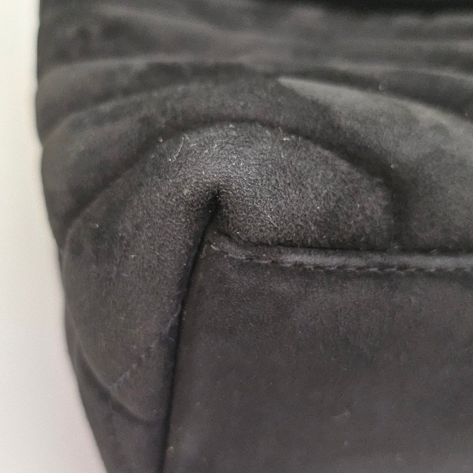 Saint Laurent Small Suede Loulou Shoulder Bag Black