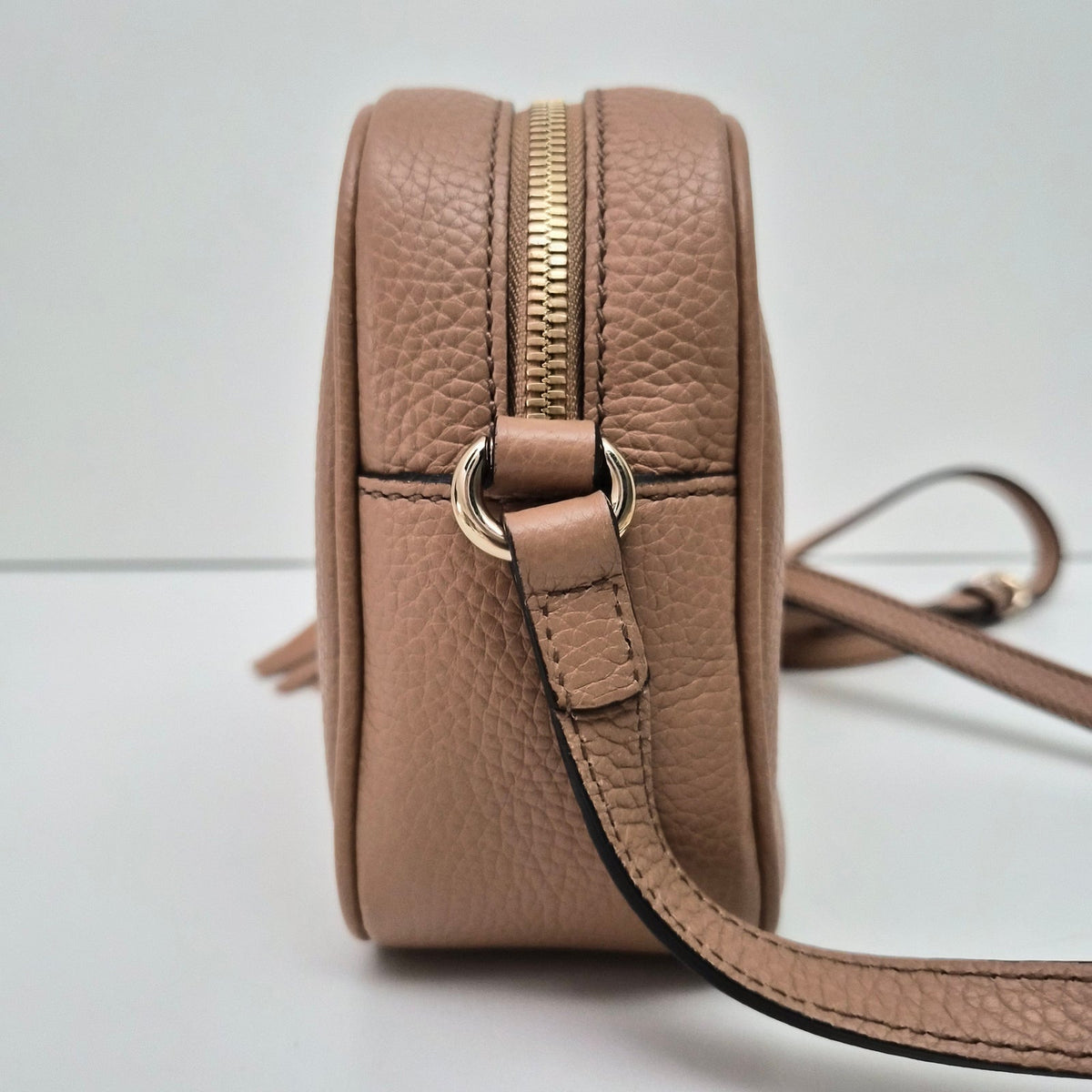 Gucci GG Tan Disco Crossbody Bag