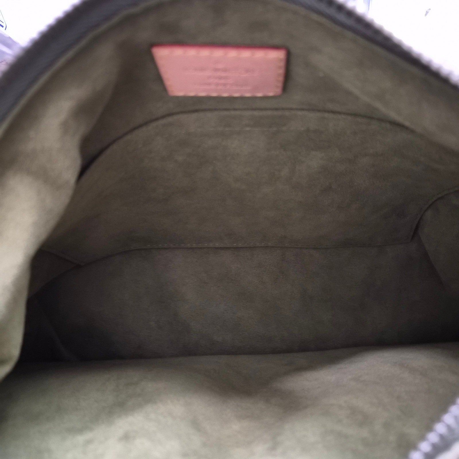 Louis Vuitton Green Denim Monogram Denim Baggy PM Bag