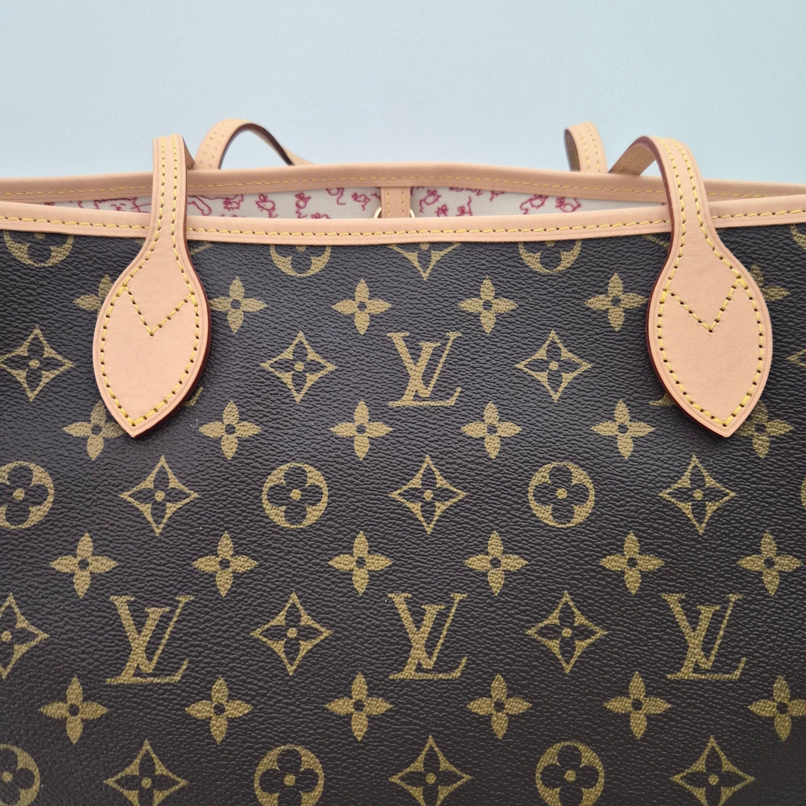 Louis Vuitton Travels With Grace Coddington Neverfull Inside Out GM
