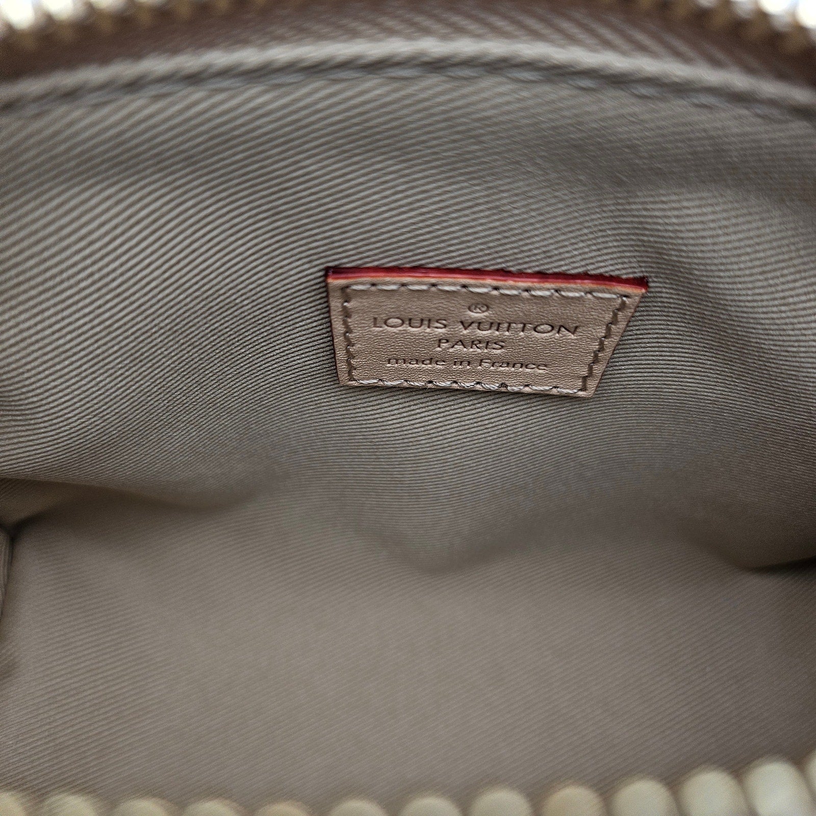 Louis Vuitton Monoglam Nano Speedy Gold