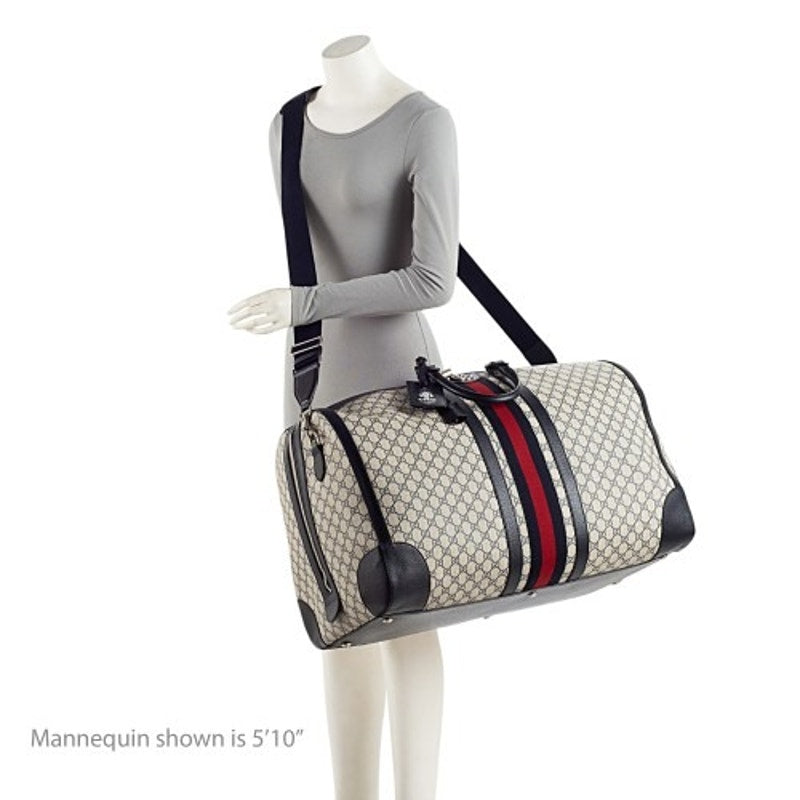 Gucci Savoy Maxi Duffle Travel Bag