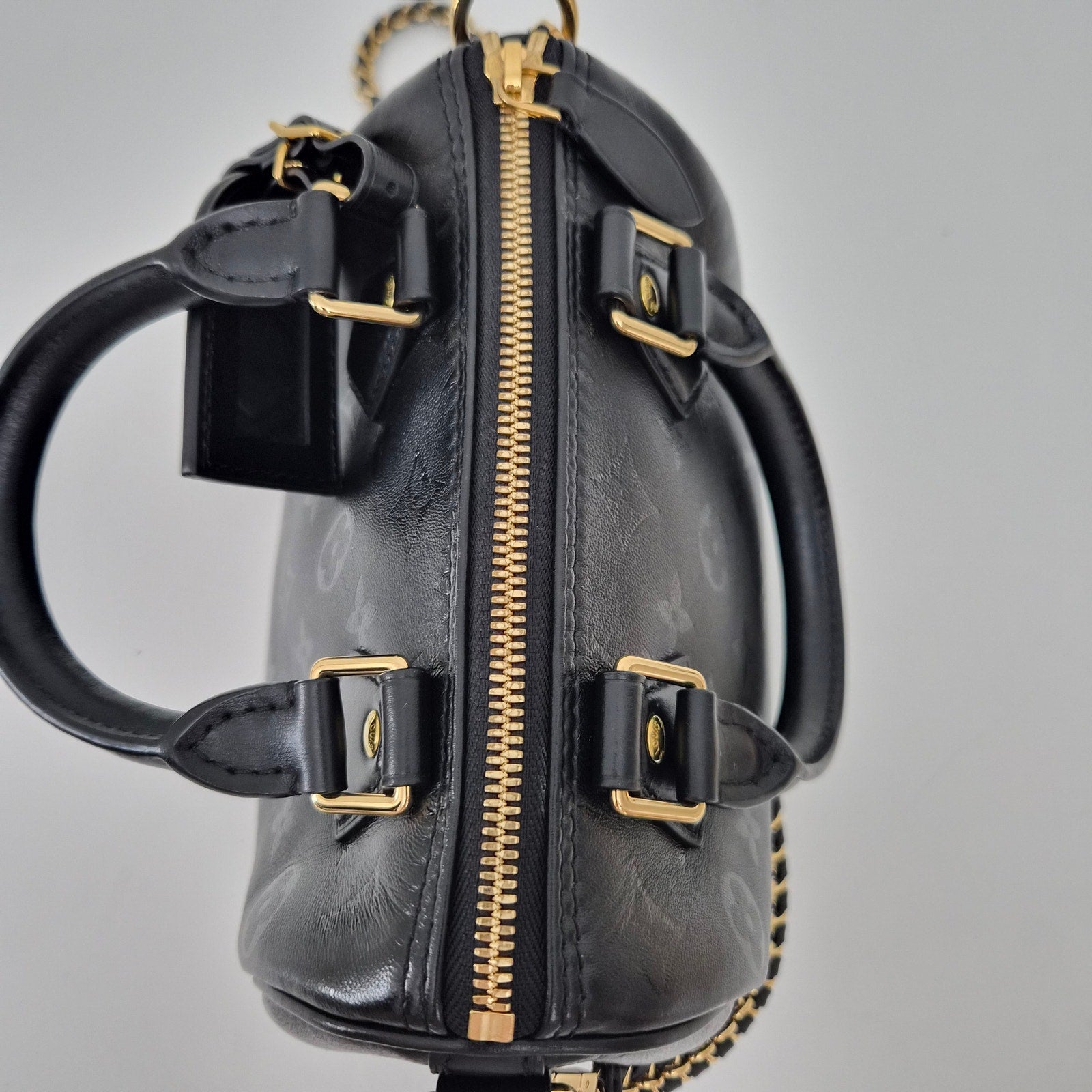 Louis Vuitton Monogram Ink Speedy BB Black