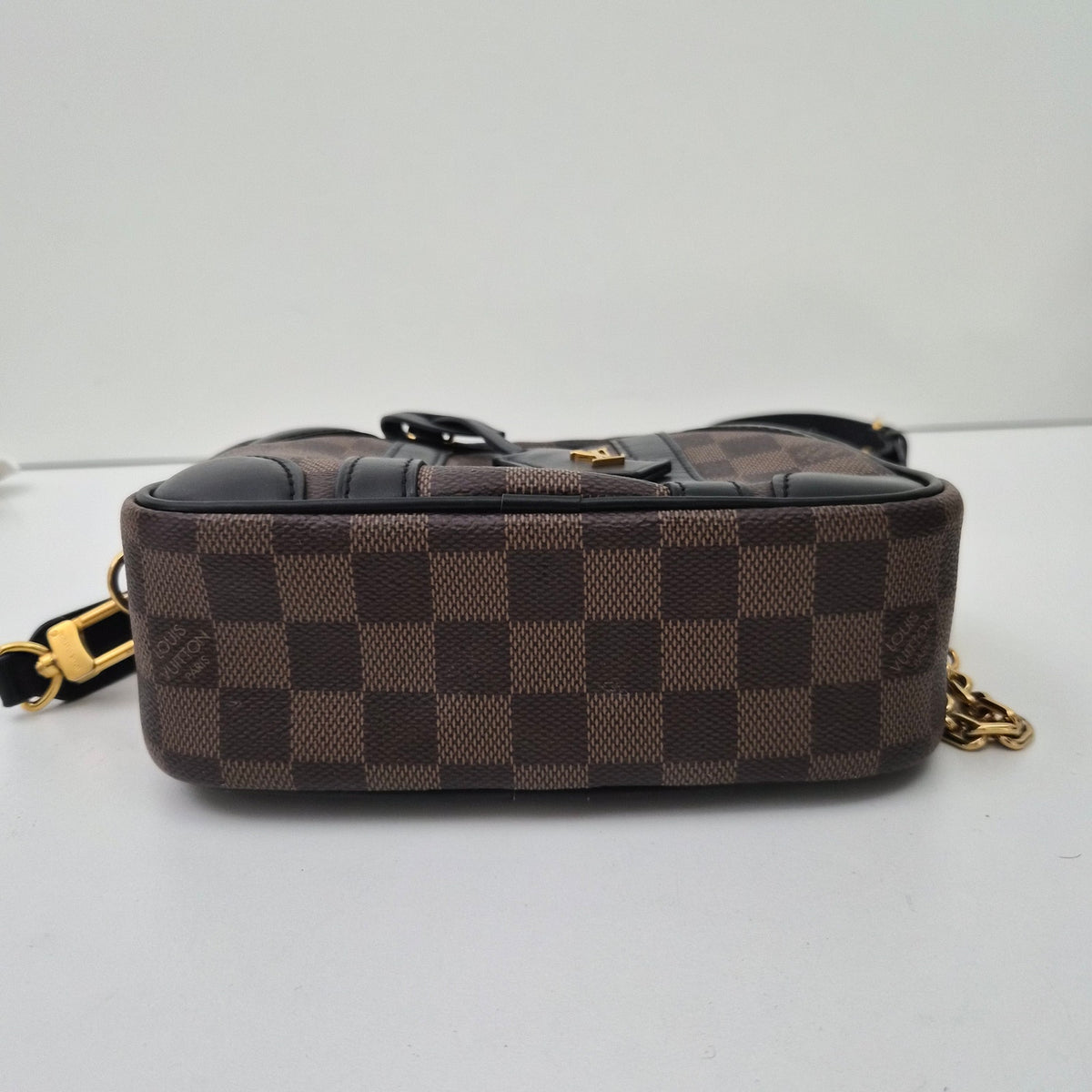 Louis Vuitton Damier Ebene Valisette Souple BB Black