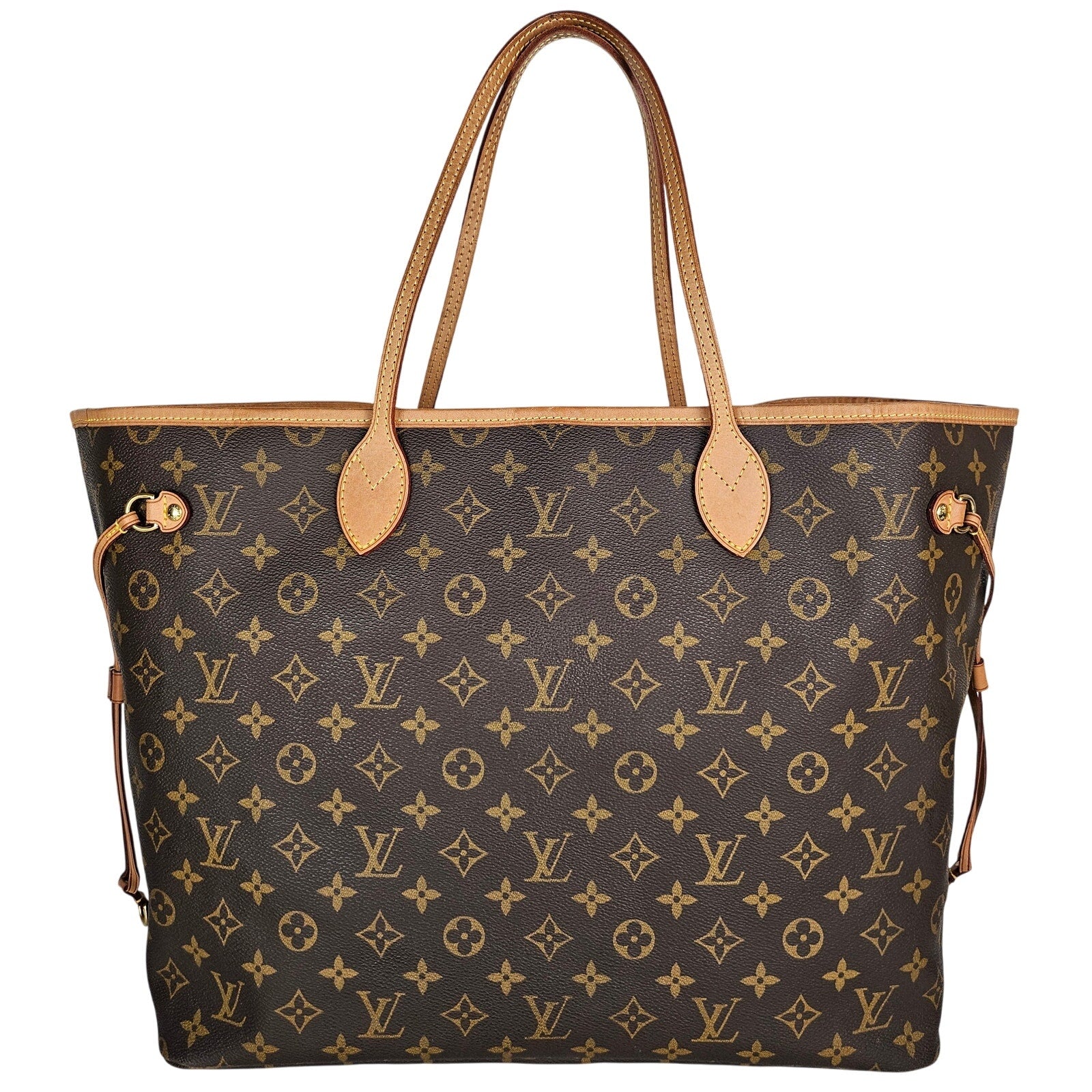 Louis Vuitton Monogram Neverfull Gm Brown Tote