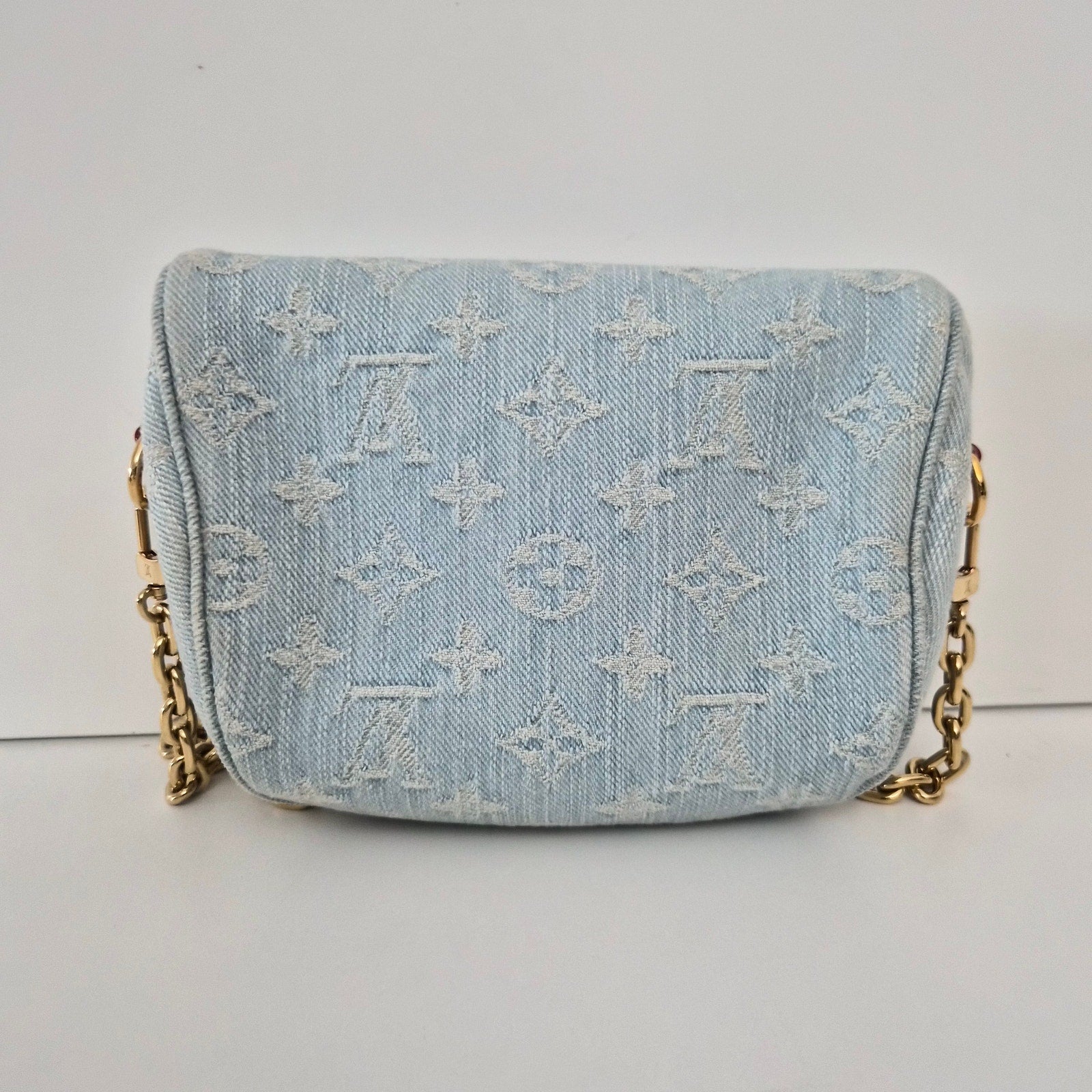 Louis Vuitton Monogram Mini Denim Bumbag
