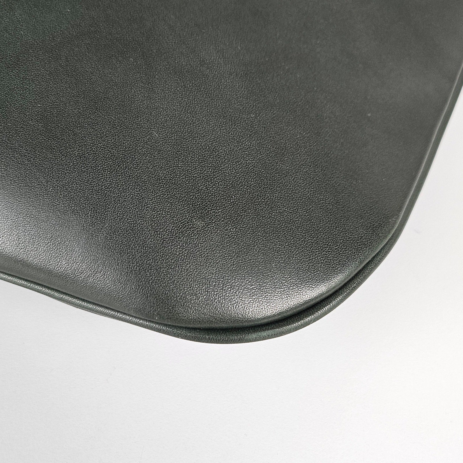 Saint Laurent Calfskin Paris VII Medium Hobo Dark Green