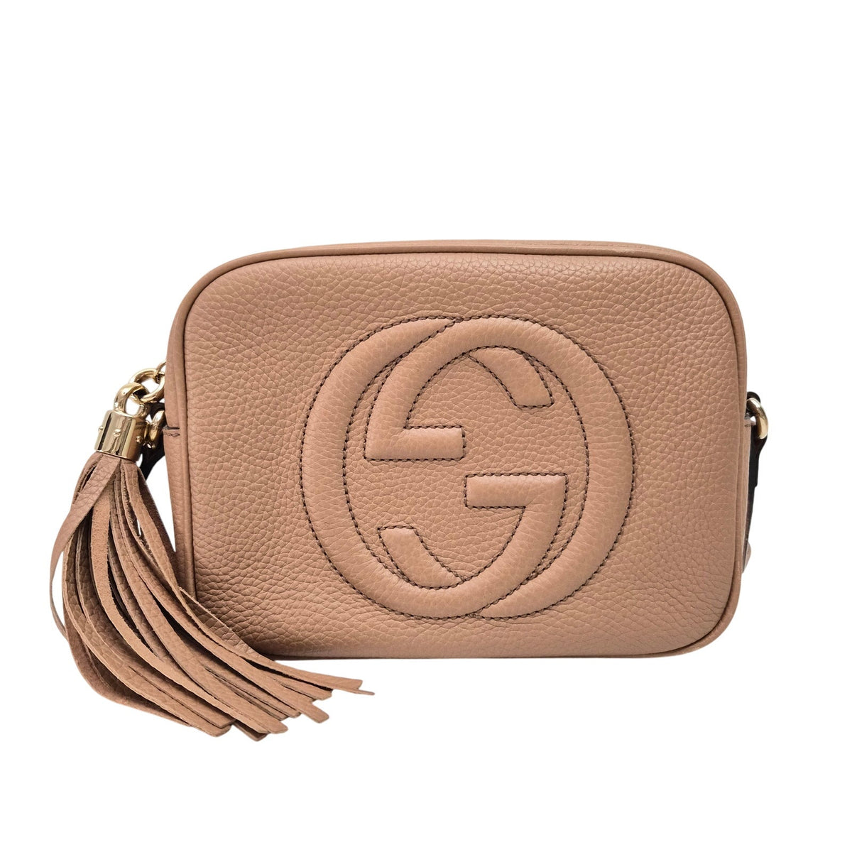 Gucci GG Tan Disco Crossbody Bag