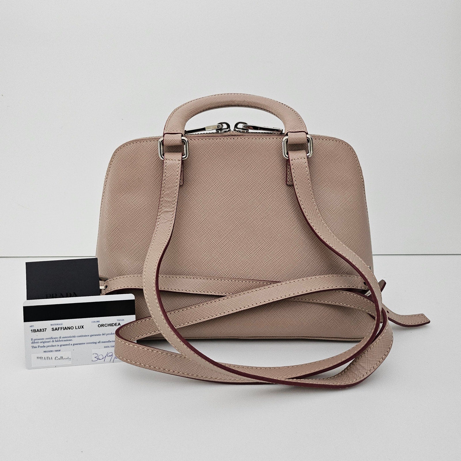 Prada Promenade Backpack Saffiano Leather Small