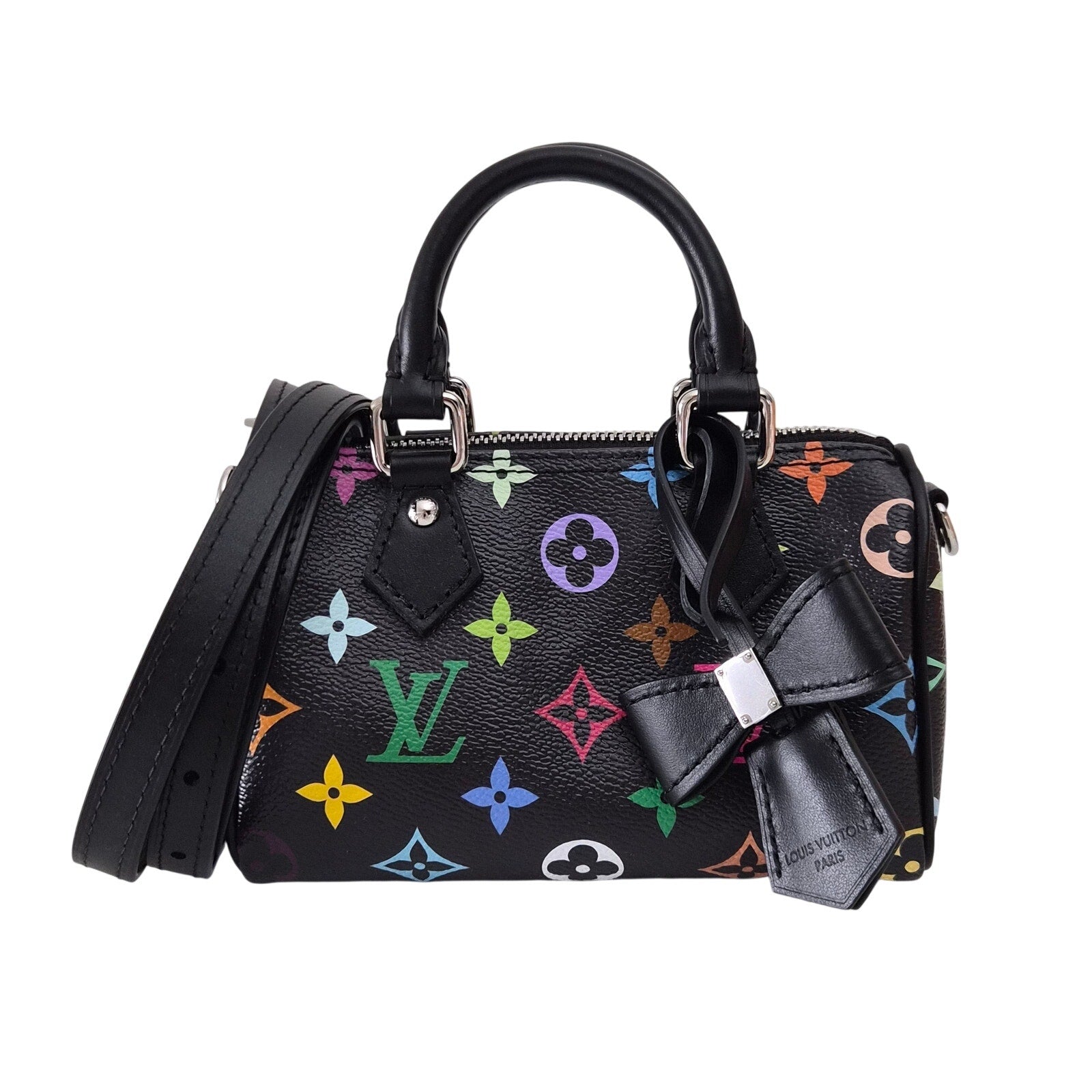 Louis Vuitton LV X TM Monogram Multicolor Nano Speedy Black