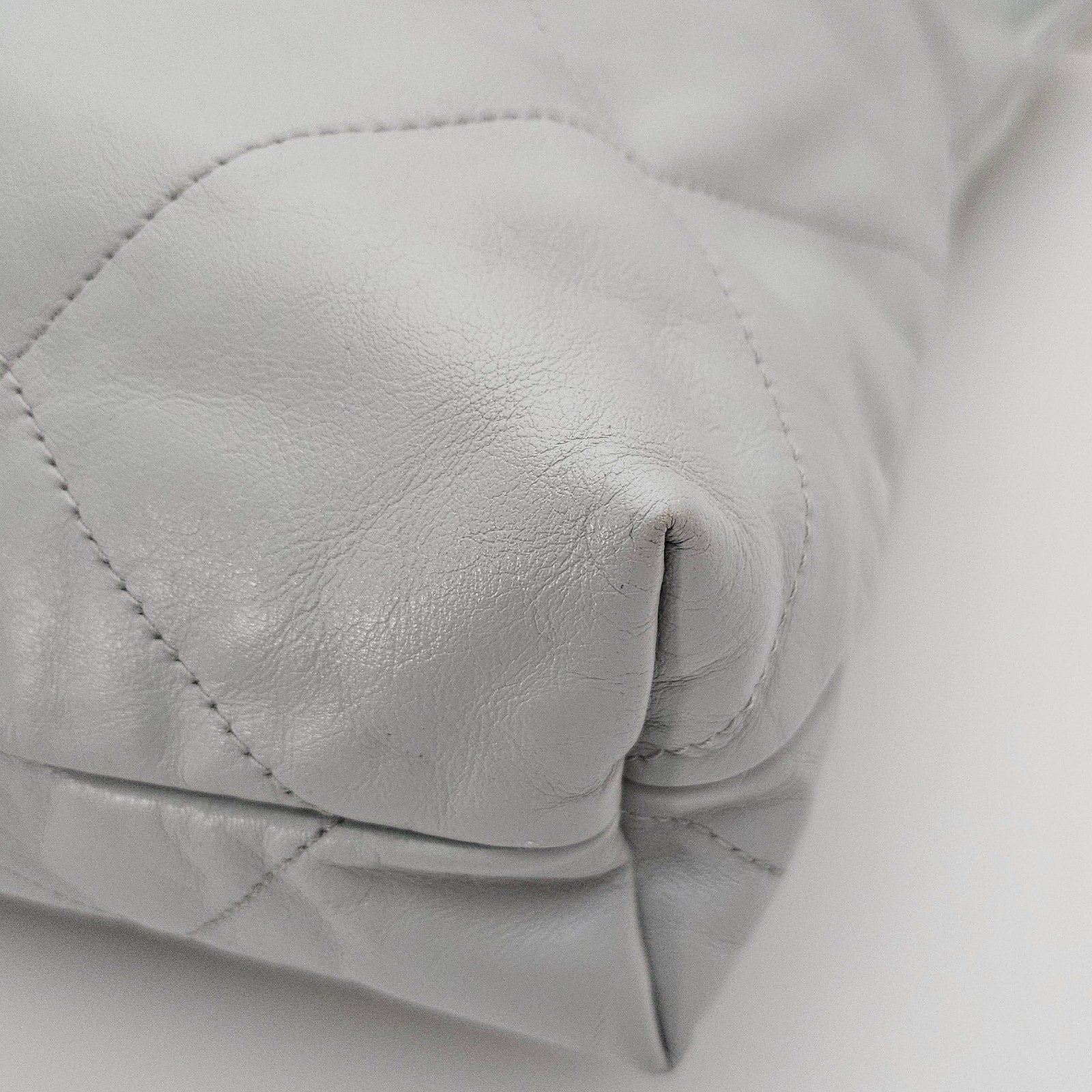 Chanel Pale Blue Quilted Medium 22 Hobo Bag