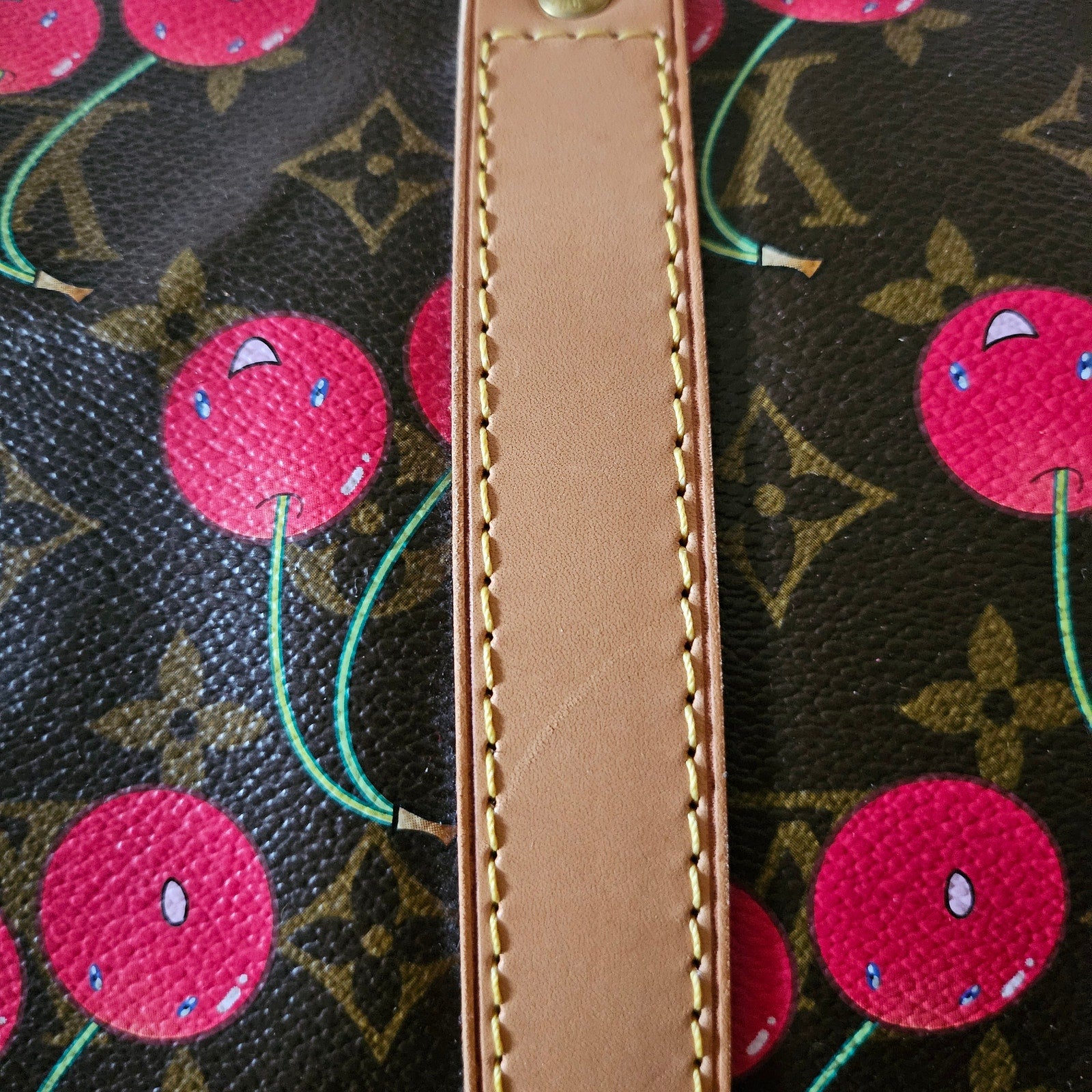 Louis Vuitton Monogram Cerises Cherry Keepall 45
