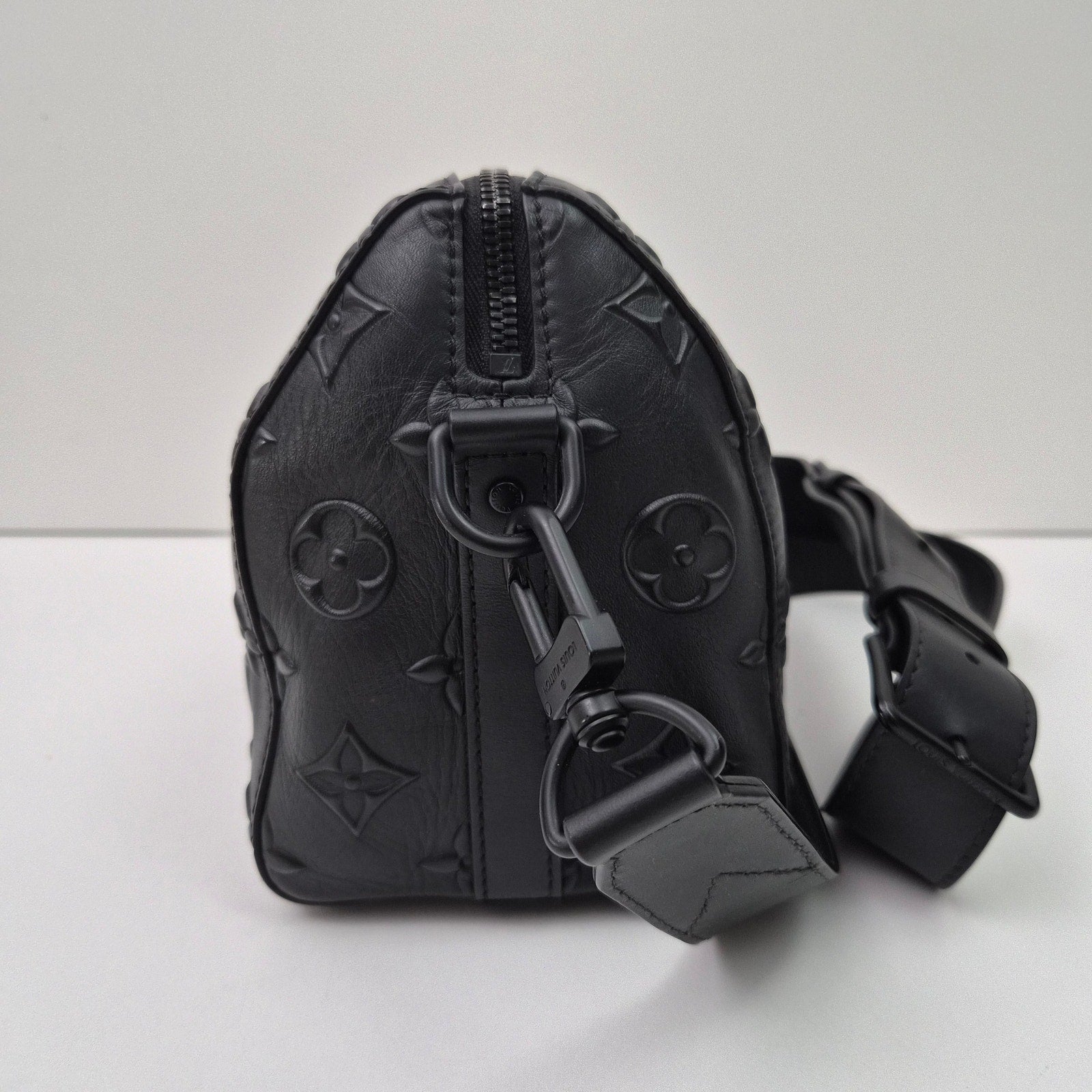 Louis Vuitton Monogram Seal City Keepall Black
